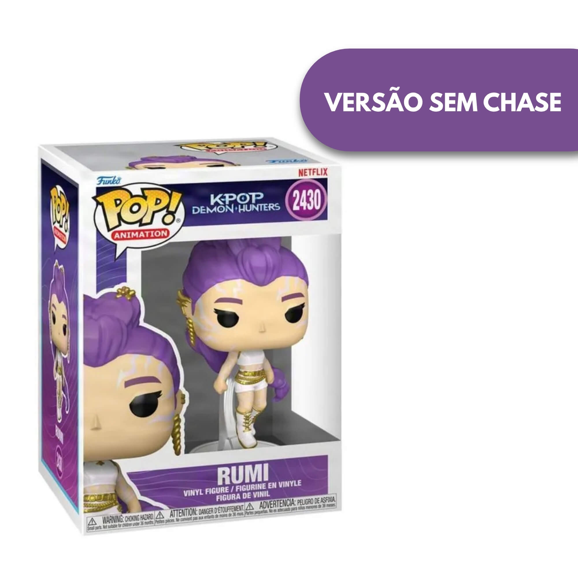 Boneco Funko Pop! Guerreiras do K-Pop - Rumi Sortido (What It Sounds Like) Candide - 13085