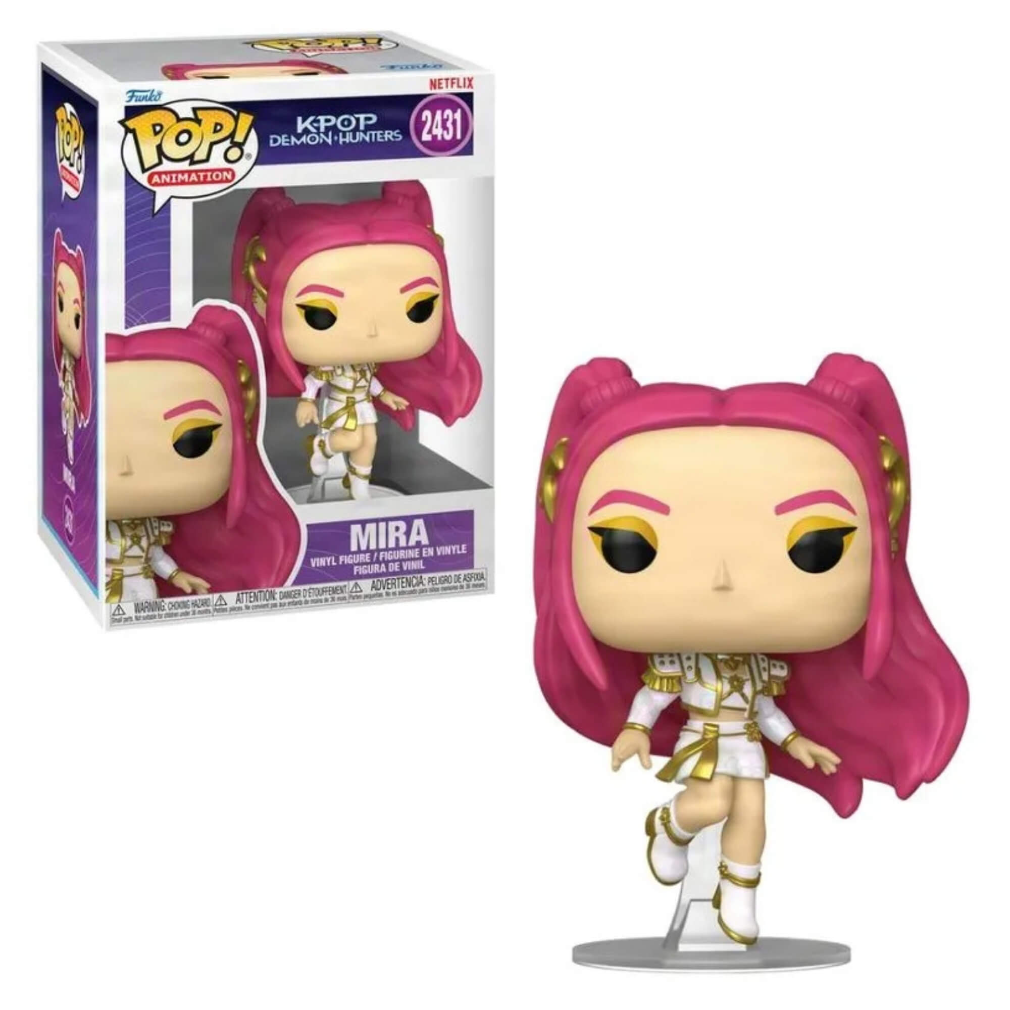 Boneco Colecionável Funko Pop! Guerreiras do K-Pop - Mira (What It Sounds Like) Candide - 13084