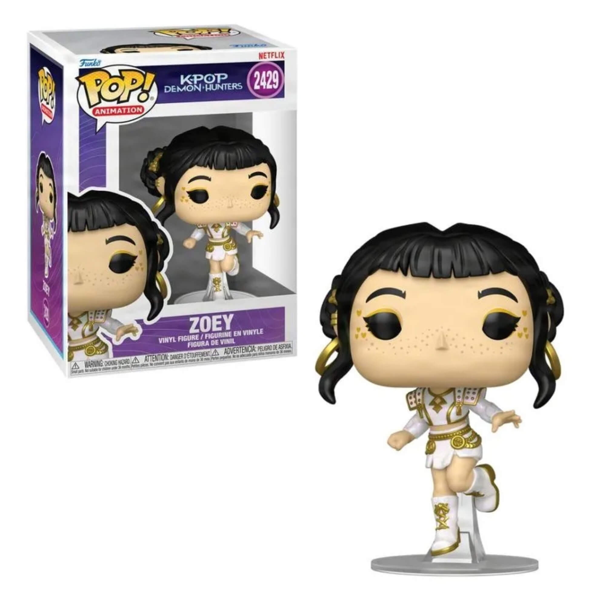 Boneco Colecionável Funko Pop! Guerreiras do K-Pop - Zoey (What It Sounds Like) Candide - 13086