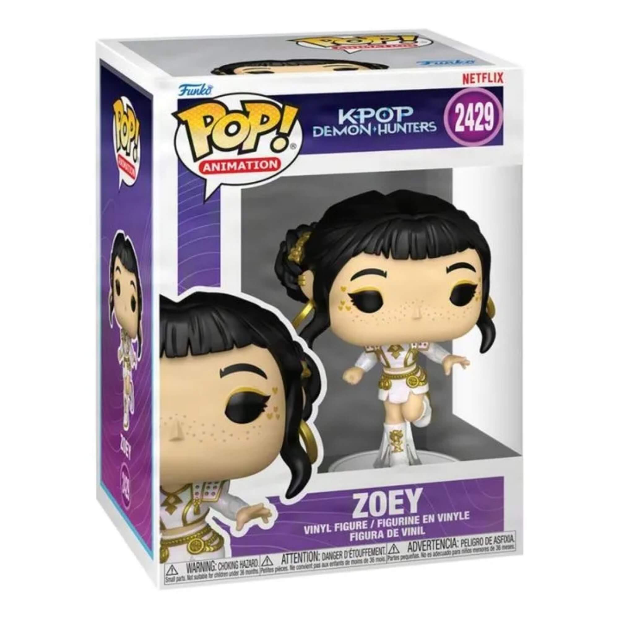 Boneco Colecionável Funko Pop! Guerreiras do K-Pop - Zoey (What It Sounds Like) Candide - 13086