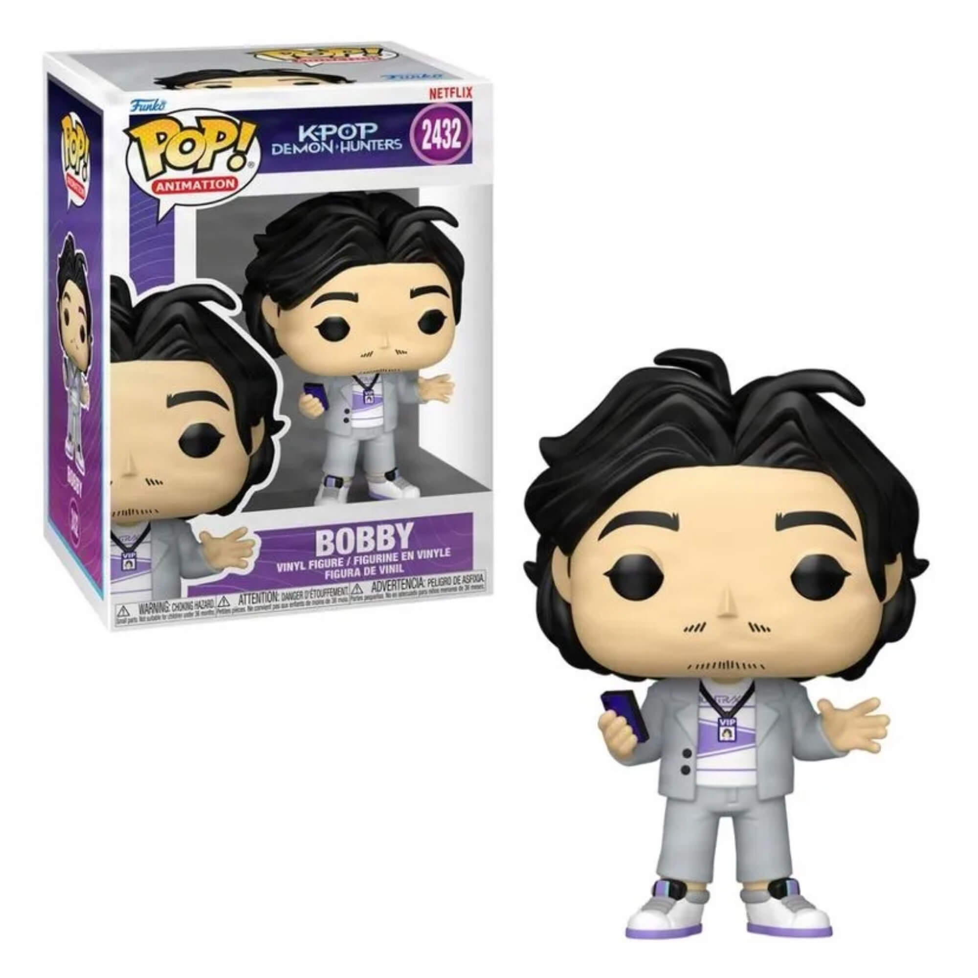 Boneco Colecionável Funko Pop! Guerreiras do K-Pop - Bobby Candide - 13083