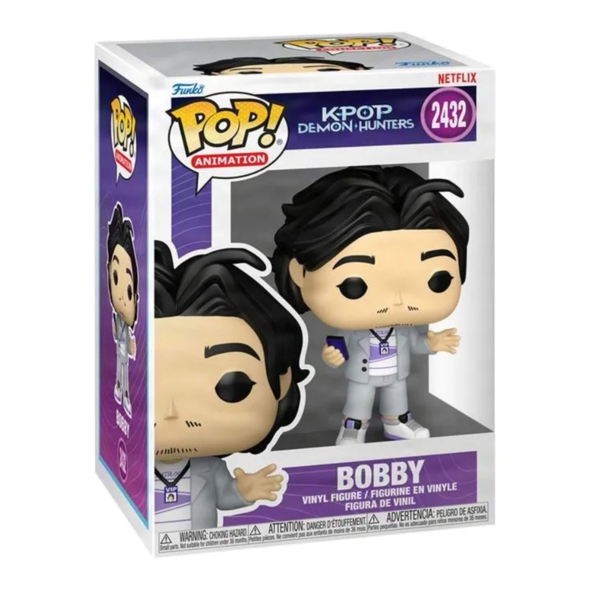 Boneco Colecionável Funko Pop! Guerreiras do K-Pop - Bobby Candide - 13083