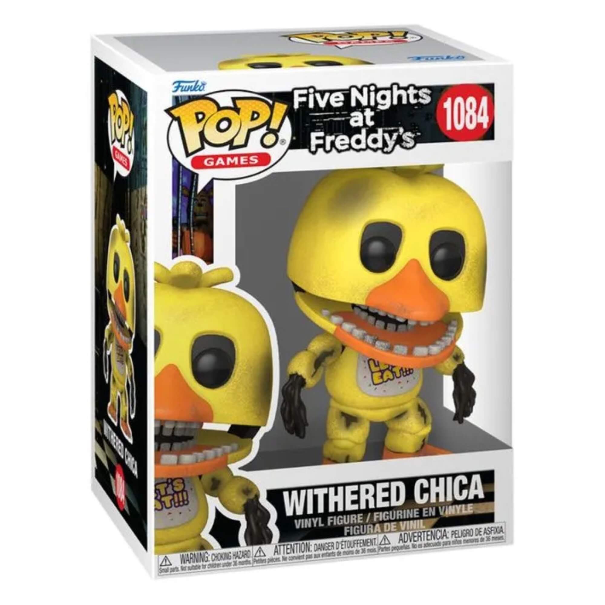 Boneco Funko Pop! Five Nights at Freddys - Withered Chica Candide - 12163