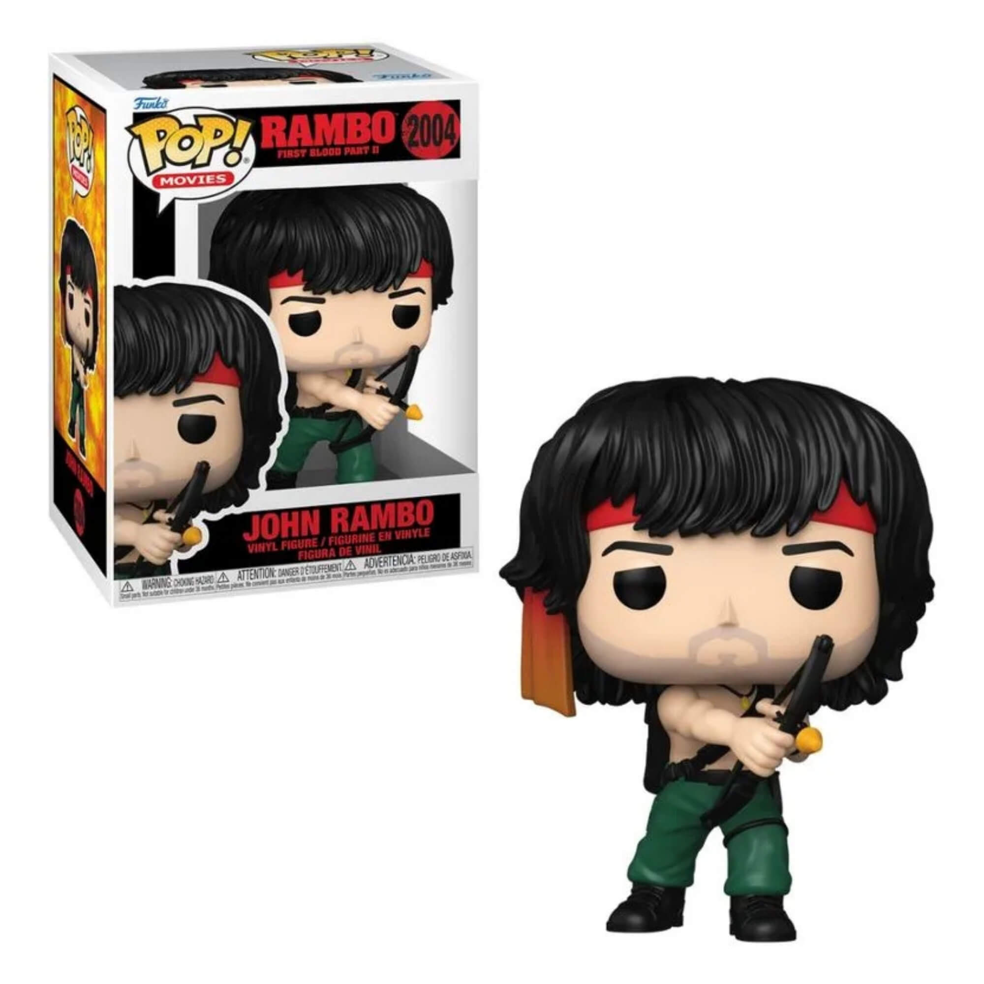 Boneco Colecionável Funko Pop! Rambo 2 - John Rambo Candide - 12854