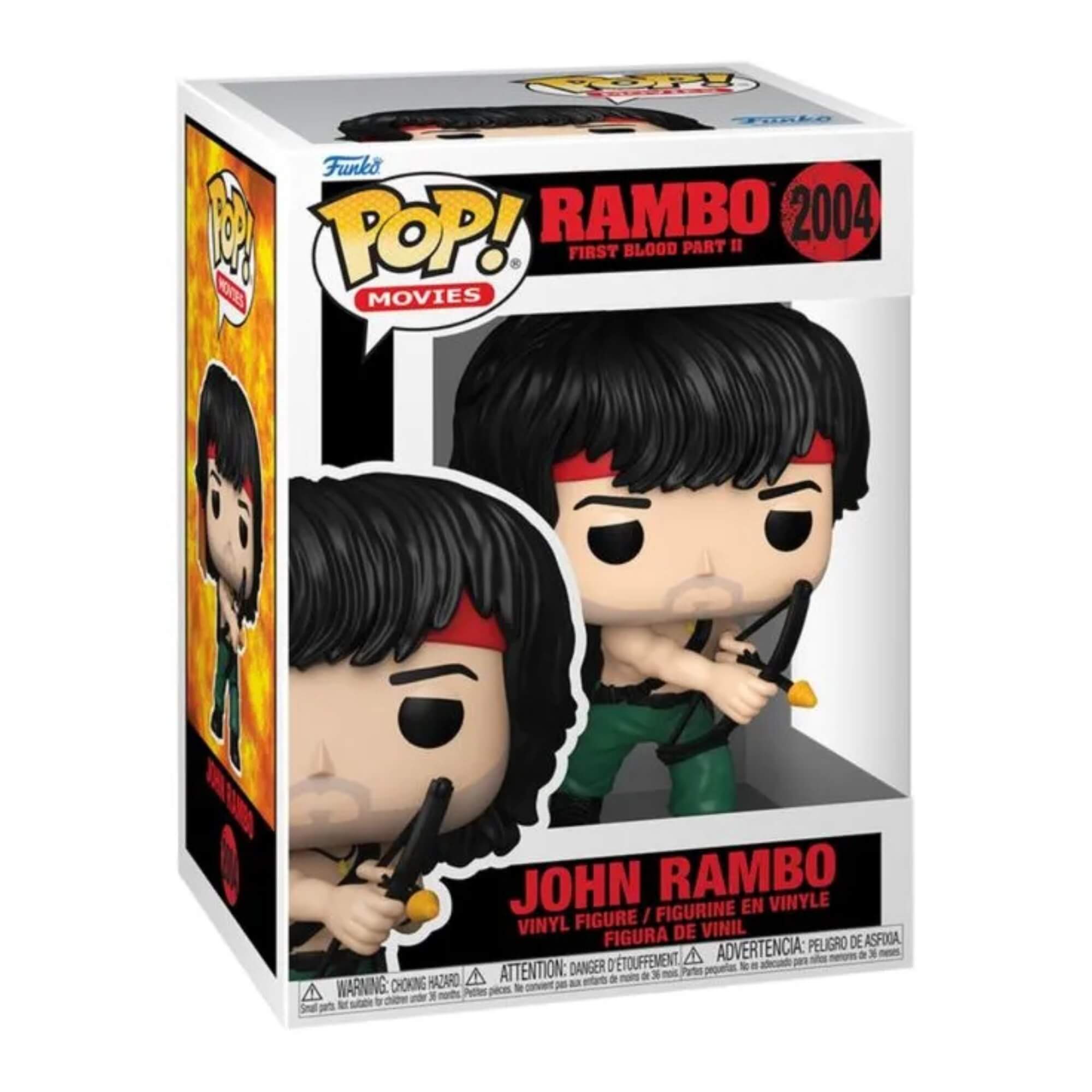 Boneco Colecionável Funko Pop! Rambo 2 - John Rambo Candide - 12854