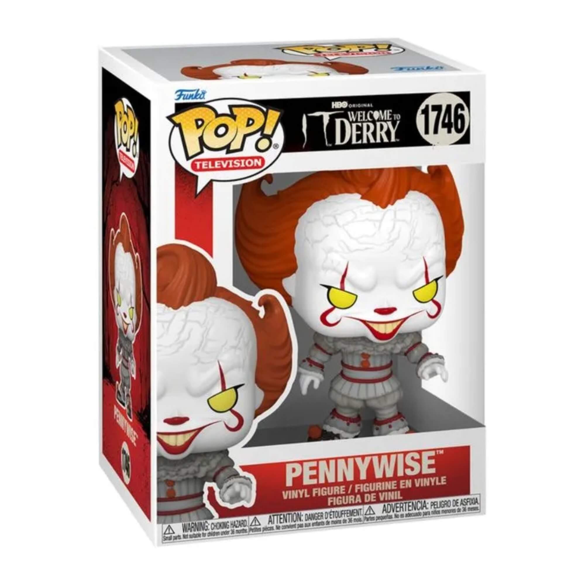 Boneco Colecionável Funko Pop! It: Bem-Vindo a Derry - Pennywise Candide - 12361