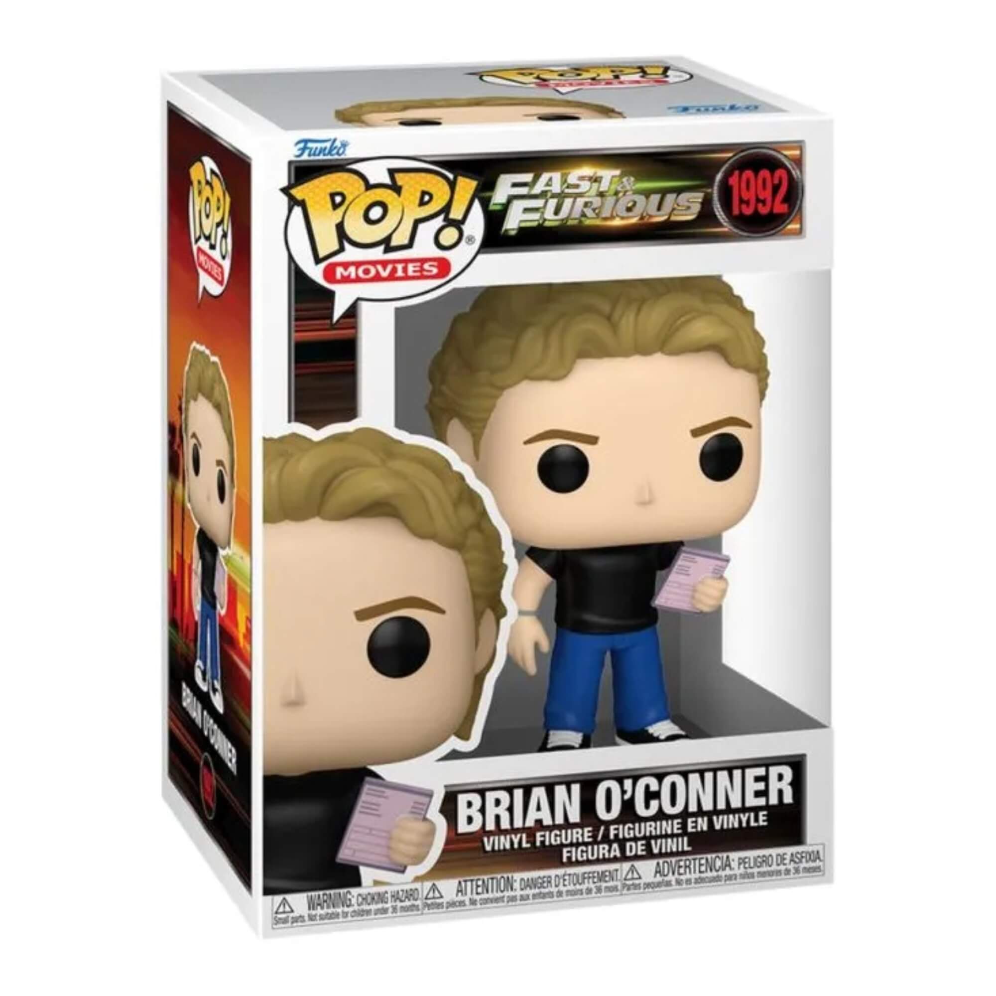 Boneco Colecionável Funko Pop! Velozes e Furiosos - Brian OConner Candide - 12852