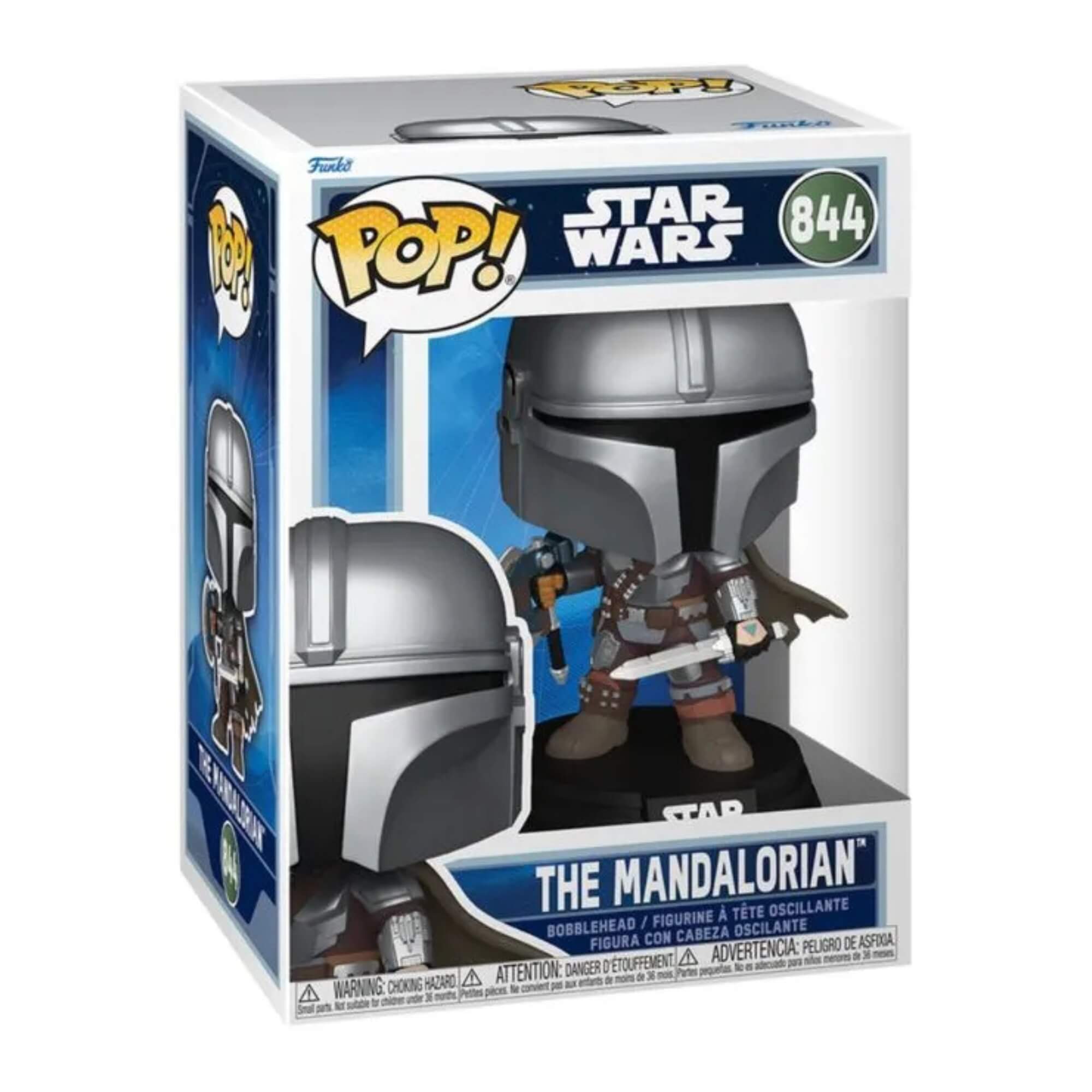 Boneco Colecionável Funko Pop! Star Wars Mandalorian Grogu - Mandalorian Candide - 12968
