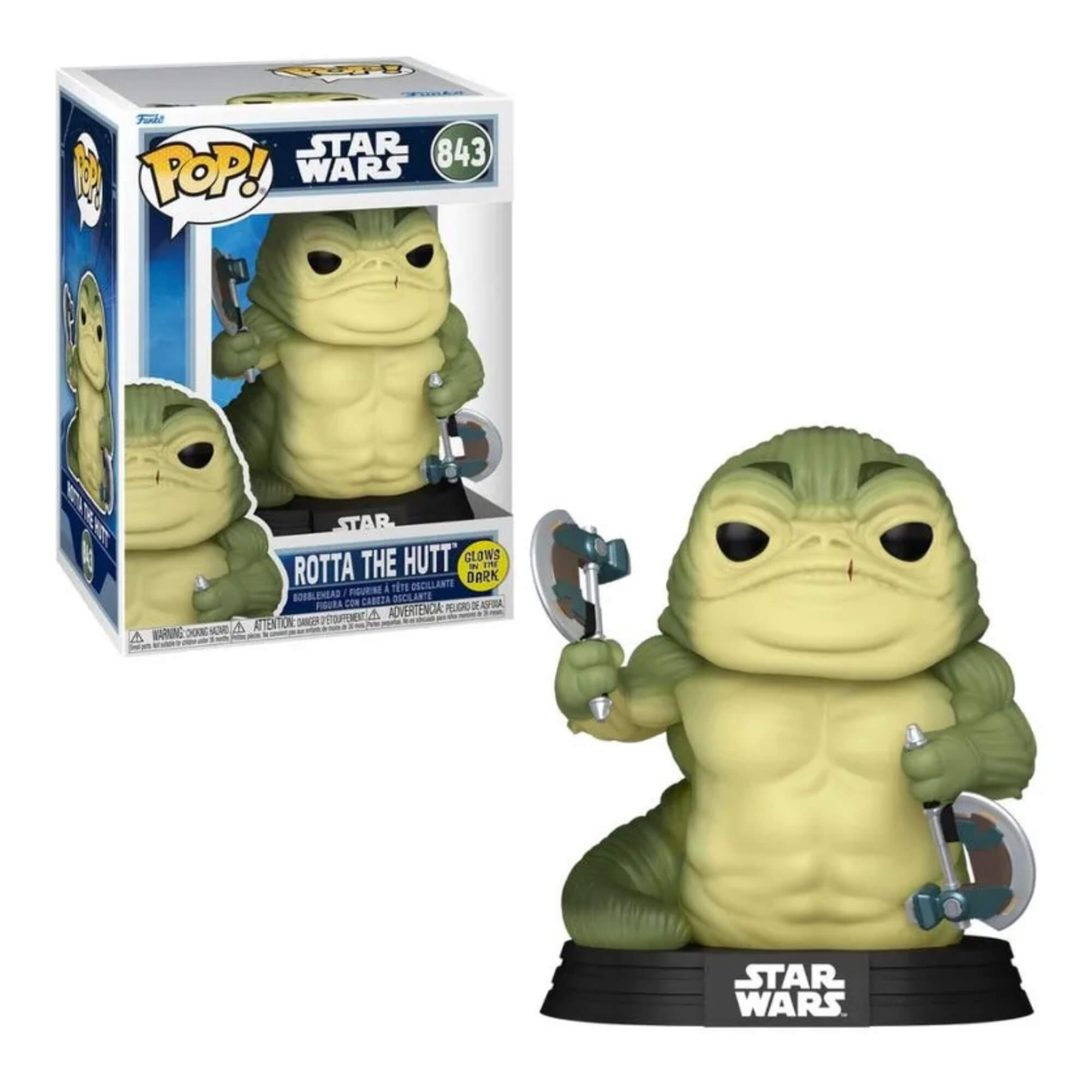 Boneco Colecionável Funko Pop! Star Wars Mandalorian Grogu - Rotta Candide - 12967