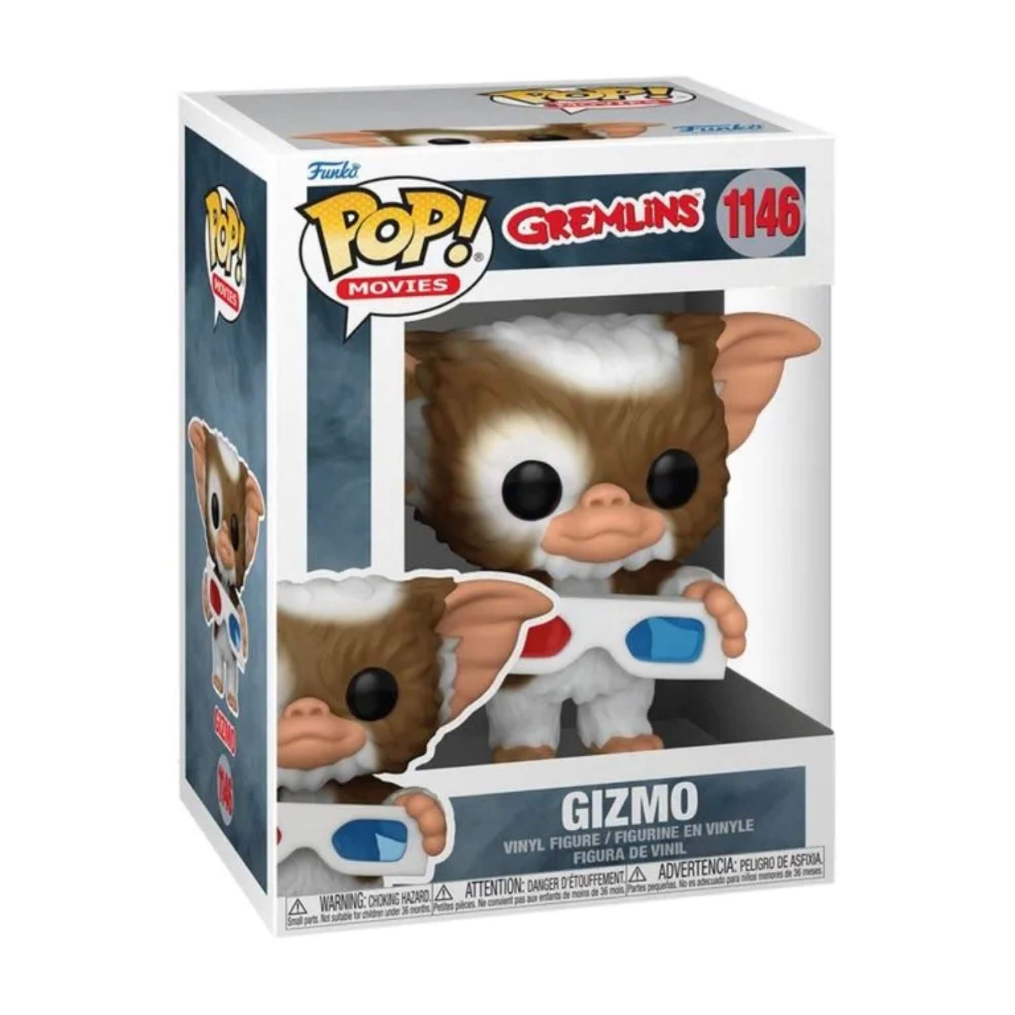 Boneco Colecionável Funko Pop! Gremlins - Gizmo com Oculos 3D Candide - 13077