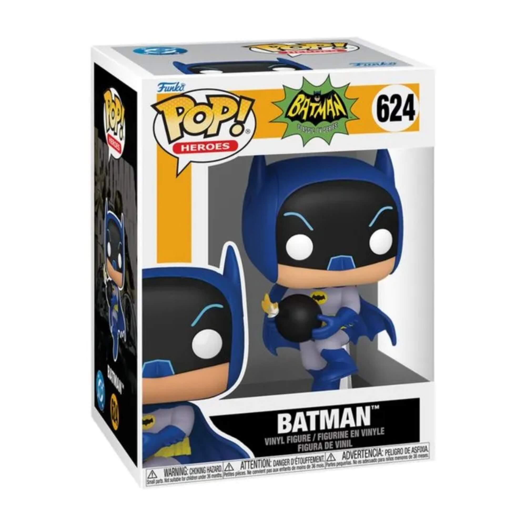 Boneco Colecionável Funko Pop! DC Batman com Bomba - O Homem Morcego Candide - 12981