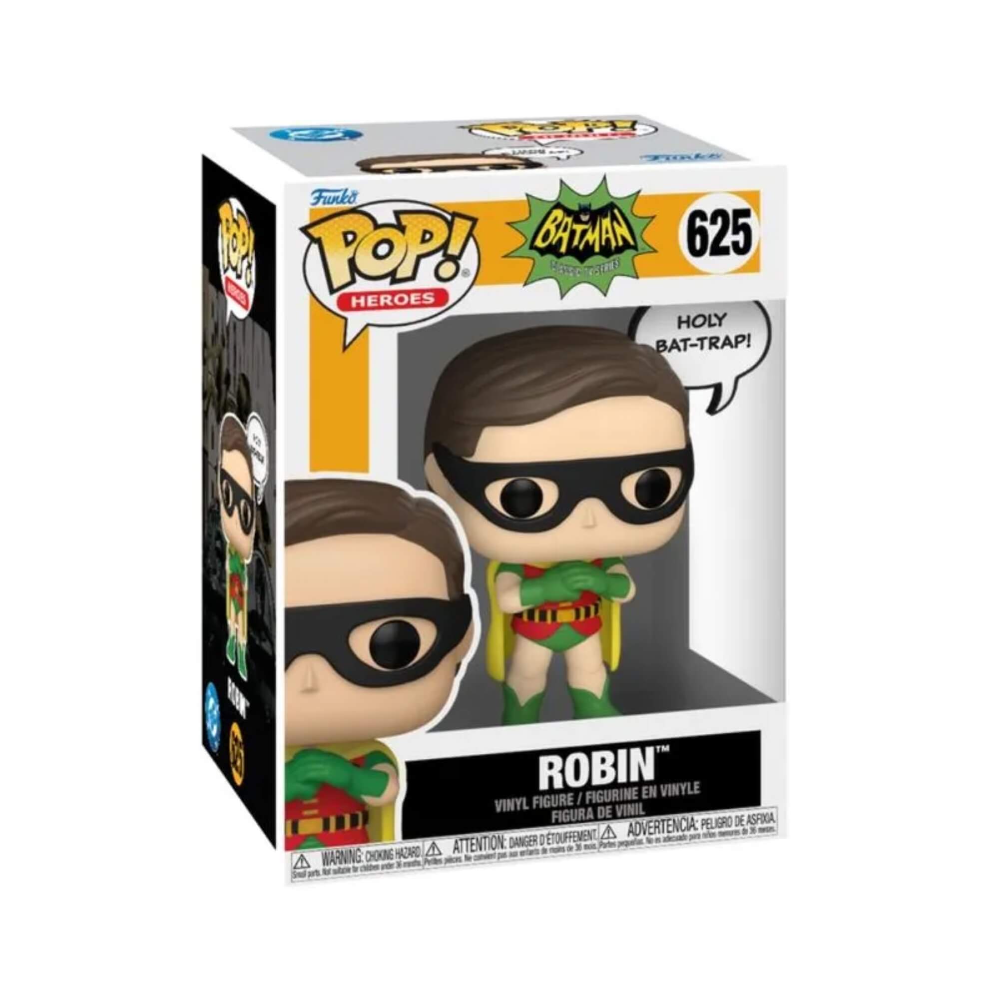 Boneco Funko Pop! Sayings DC Batman - O Homem Morcego - Robin Candide - 12982