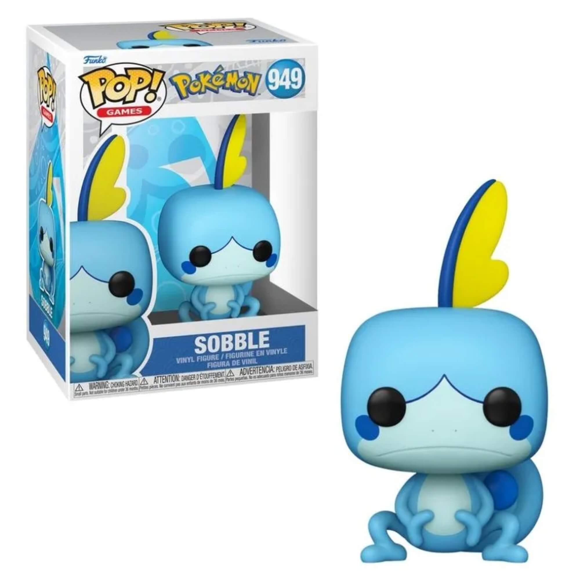 Boneco Funko Pop Pokémon Sobble Colecionável Candide - 11409