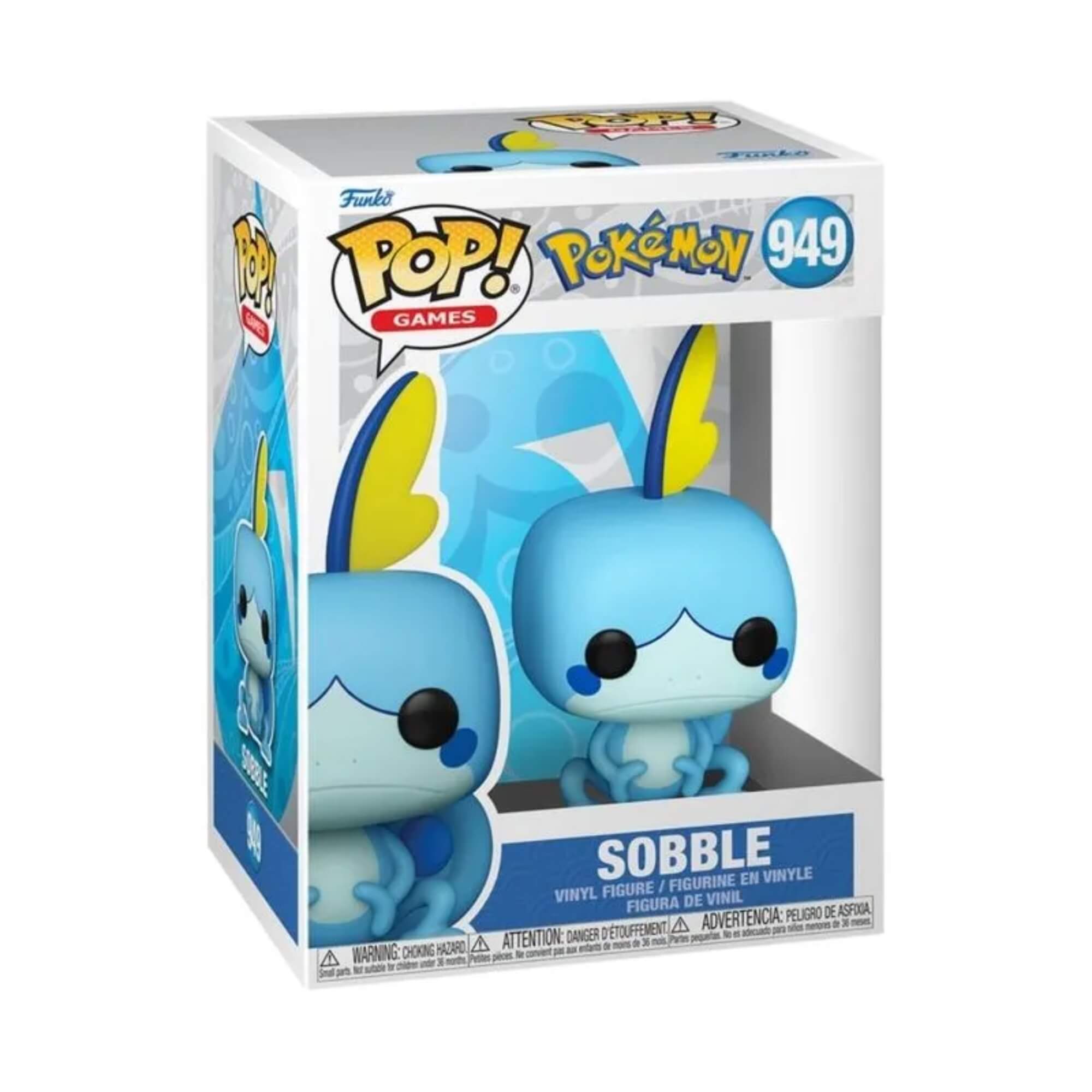 Boneco Funko Pop Pokémon Sobble Colecionável Candide - 11409