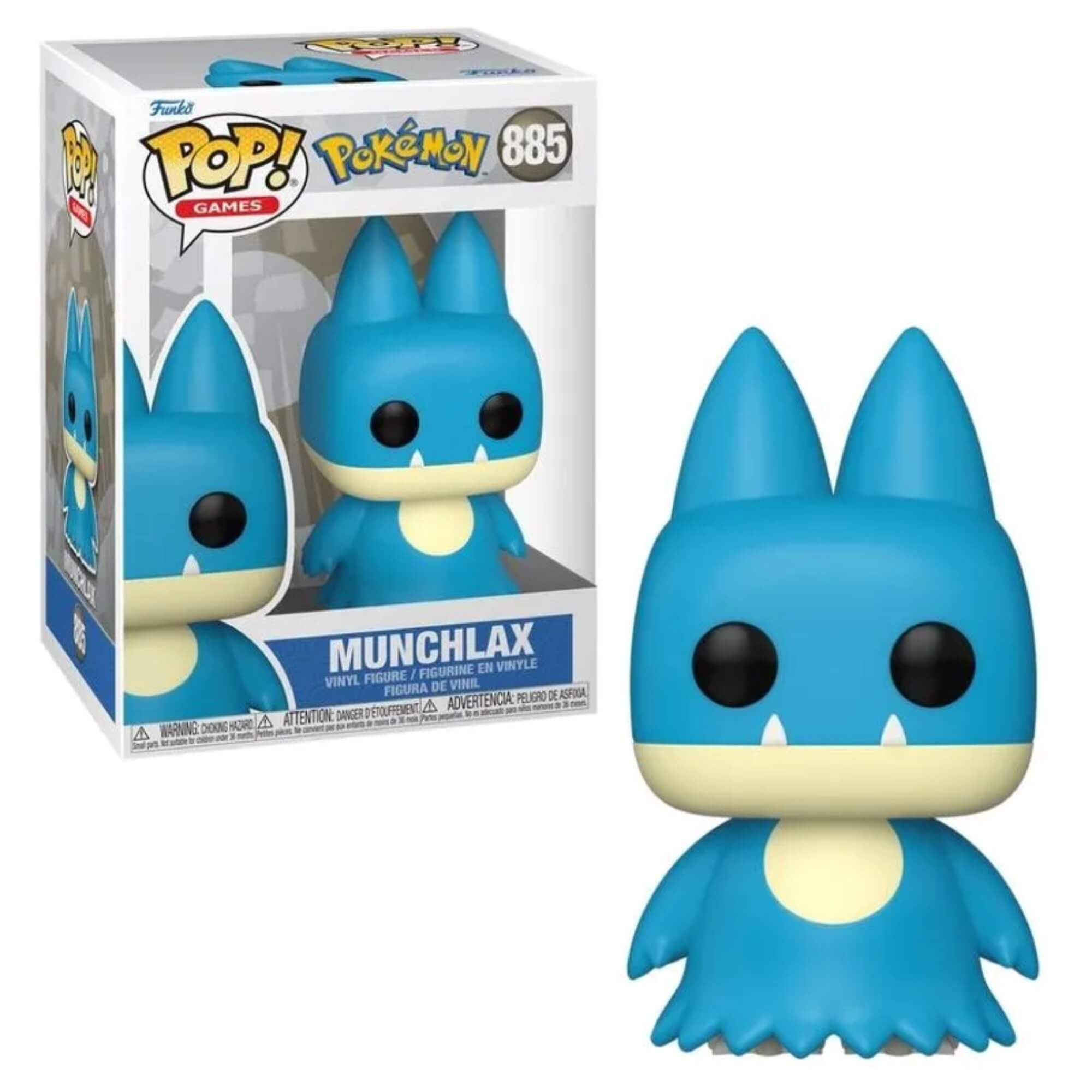 Boneco Funko Pop Pokémon Munchlax Figura Colecionável Candide - 11596