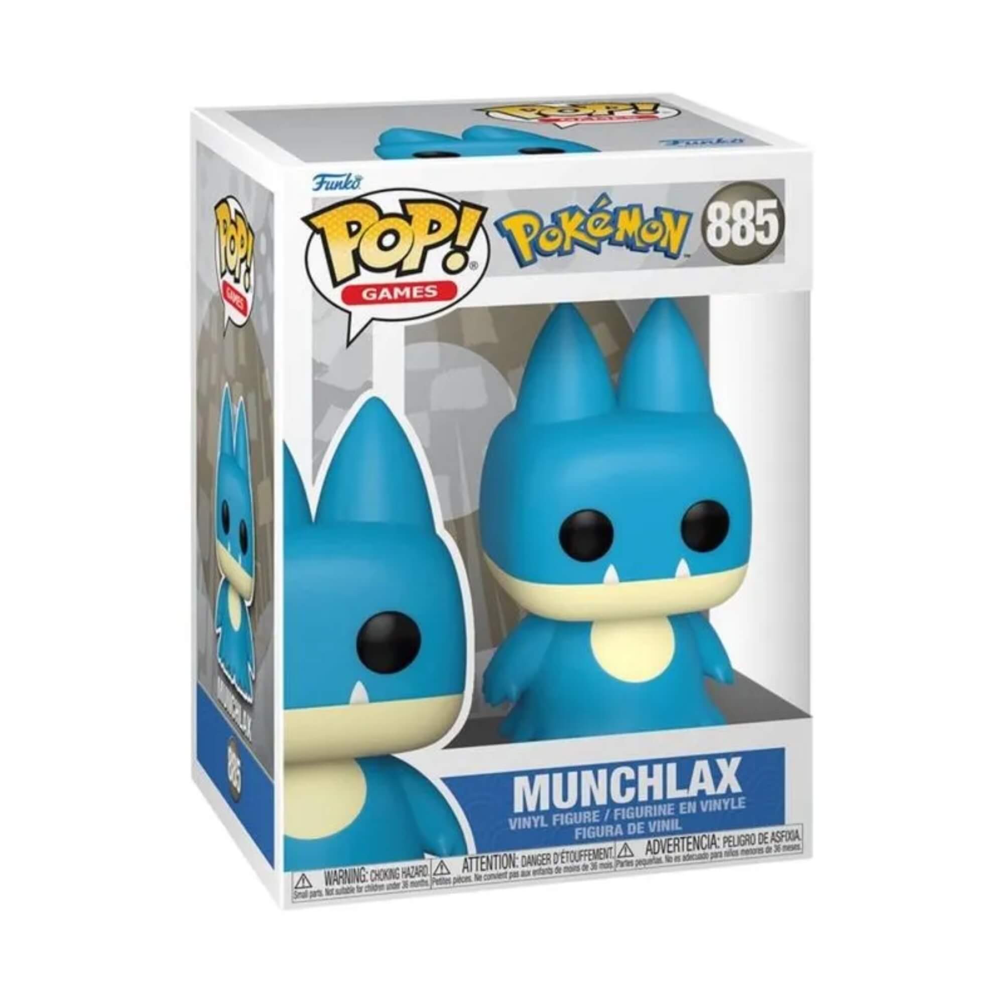 Boneco Funko Pop Pokémon Munchlax Figura Colecionável Candide - 11596