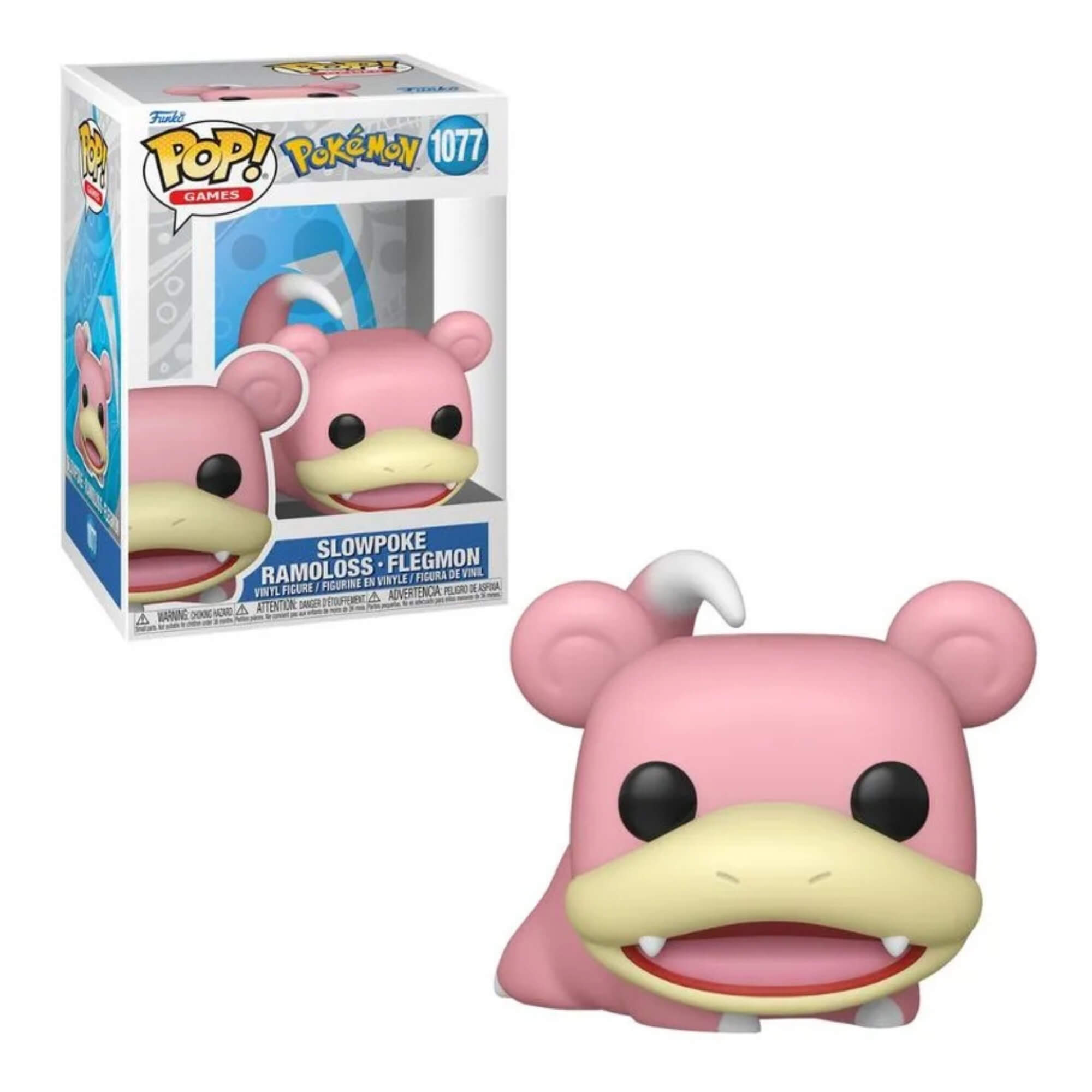 Boneco Colecionável Funko Pop! Pokemon - Slowpoke Candide - 12209