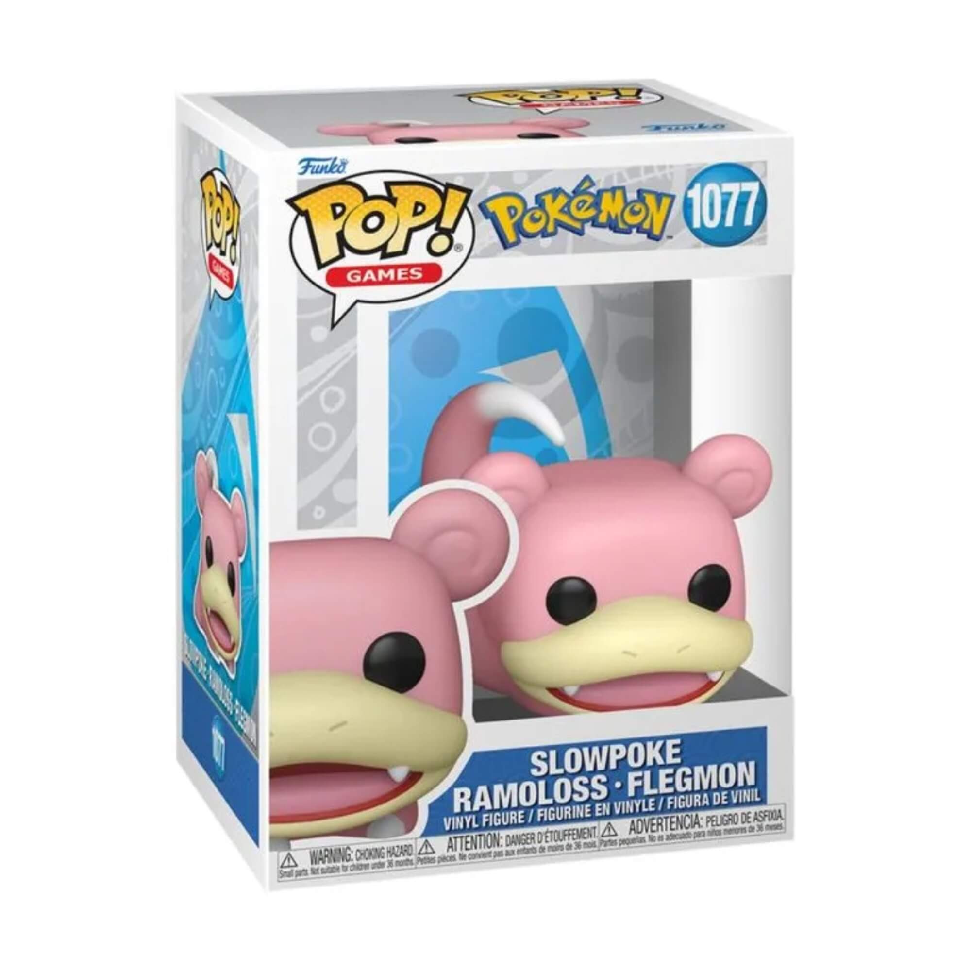 Boneco Colecionável Funko Pop! Pokemon - Slowpoke Candide - 12209