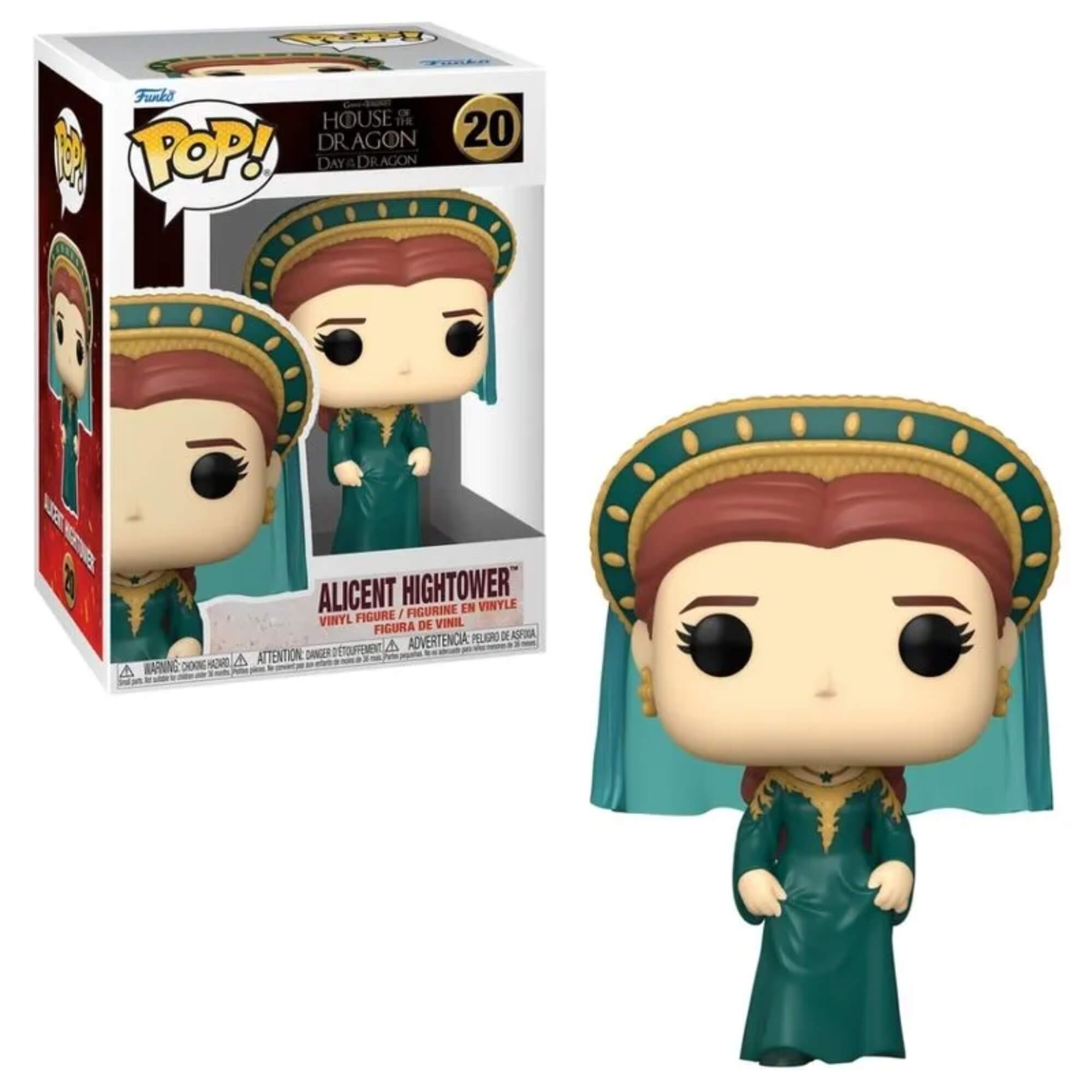 Boneco Funko Pop A Casa Do Dragão Alicent Hightower Colecionável Candide - 11599