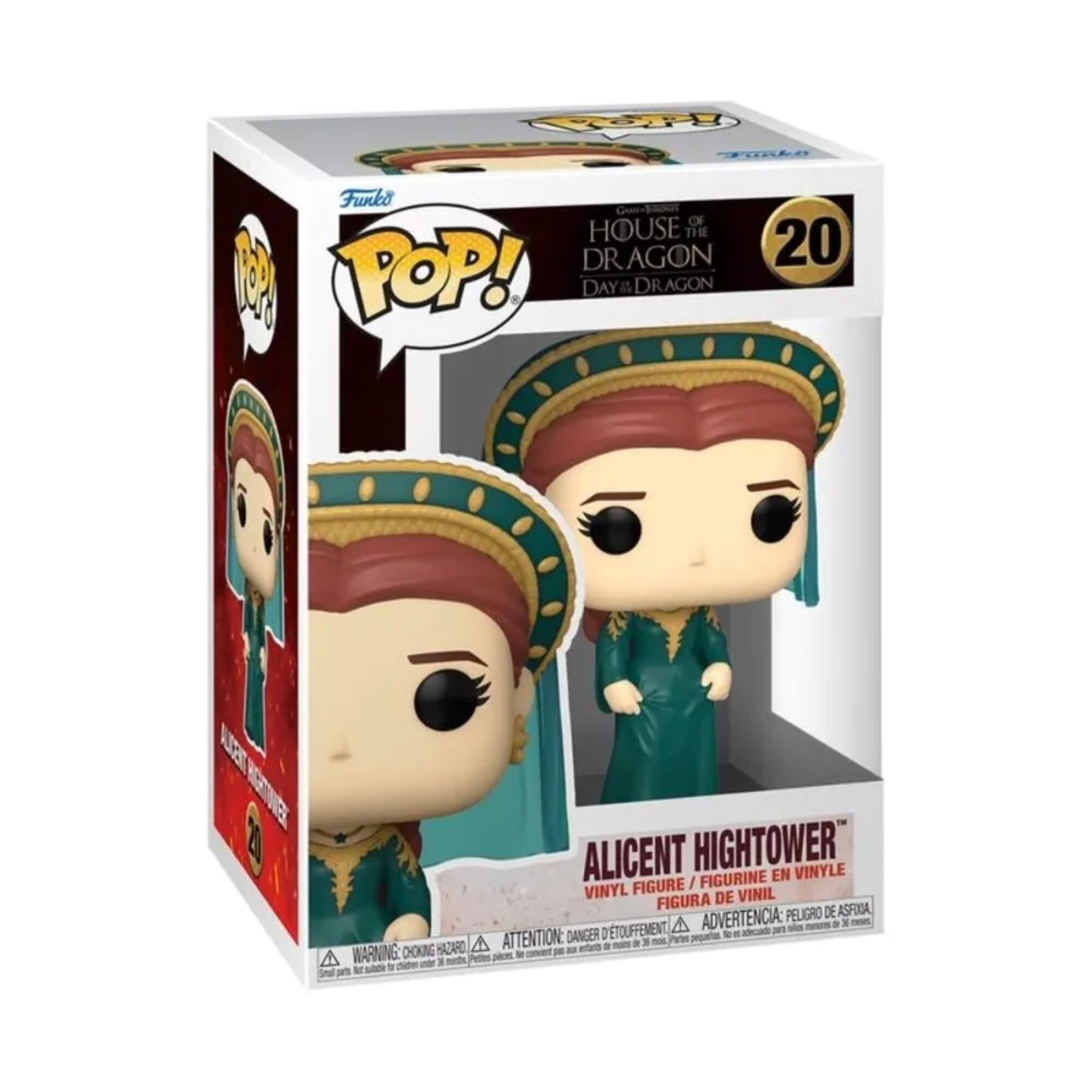 Boneco Funko Pop A Casa Do Dragão Alicent Hightower Colecionável Candide - 11599