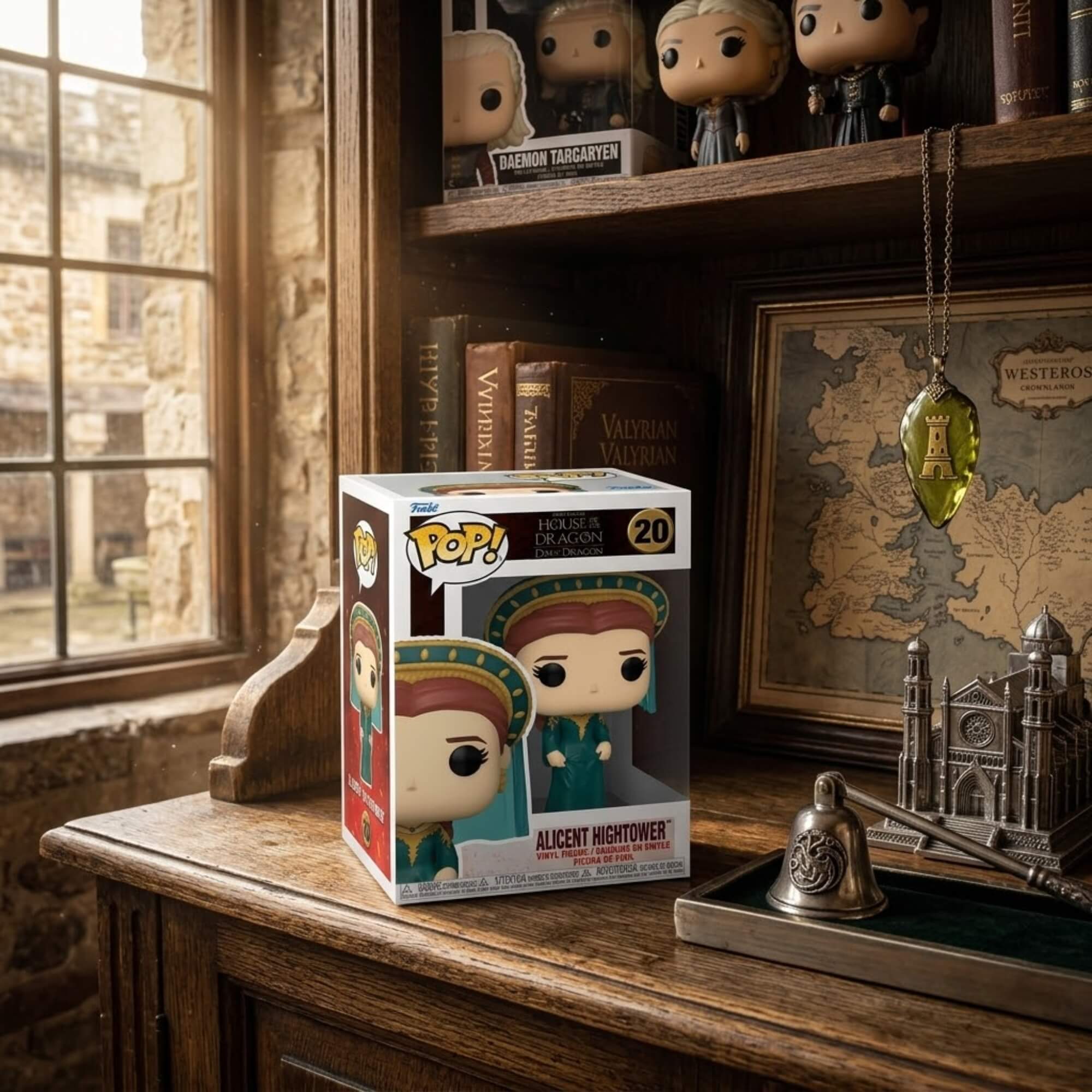 Boneco Funko Pop A Casa Do Dragão Alicent Hightower Colecionável Candide - 11599