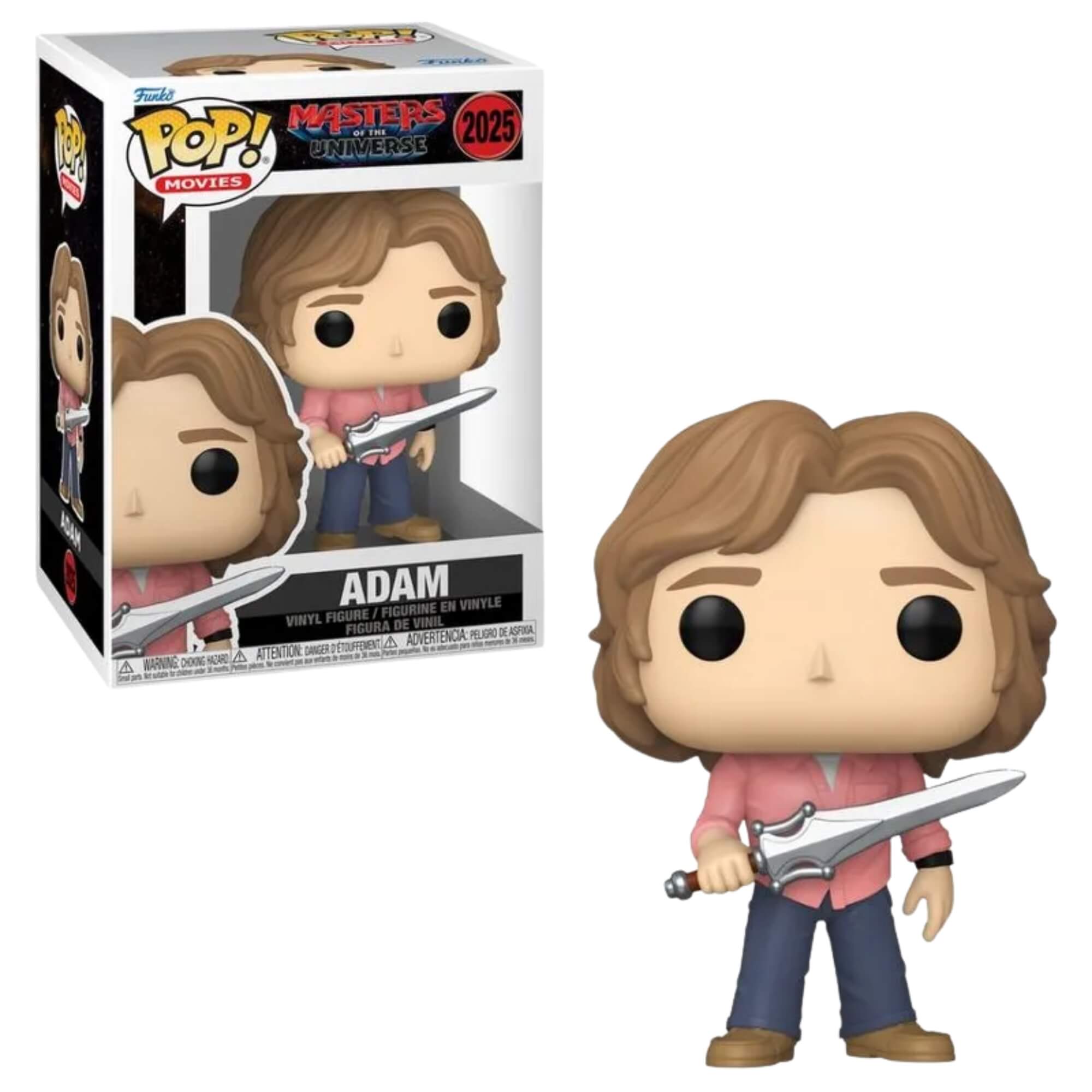 Boneco Funko Pop Mestres Do Universo Live Action Adam Colecionável Candide - 13001