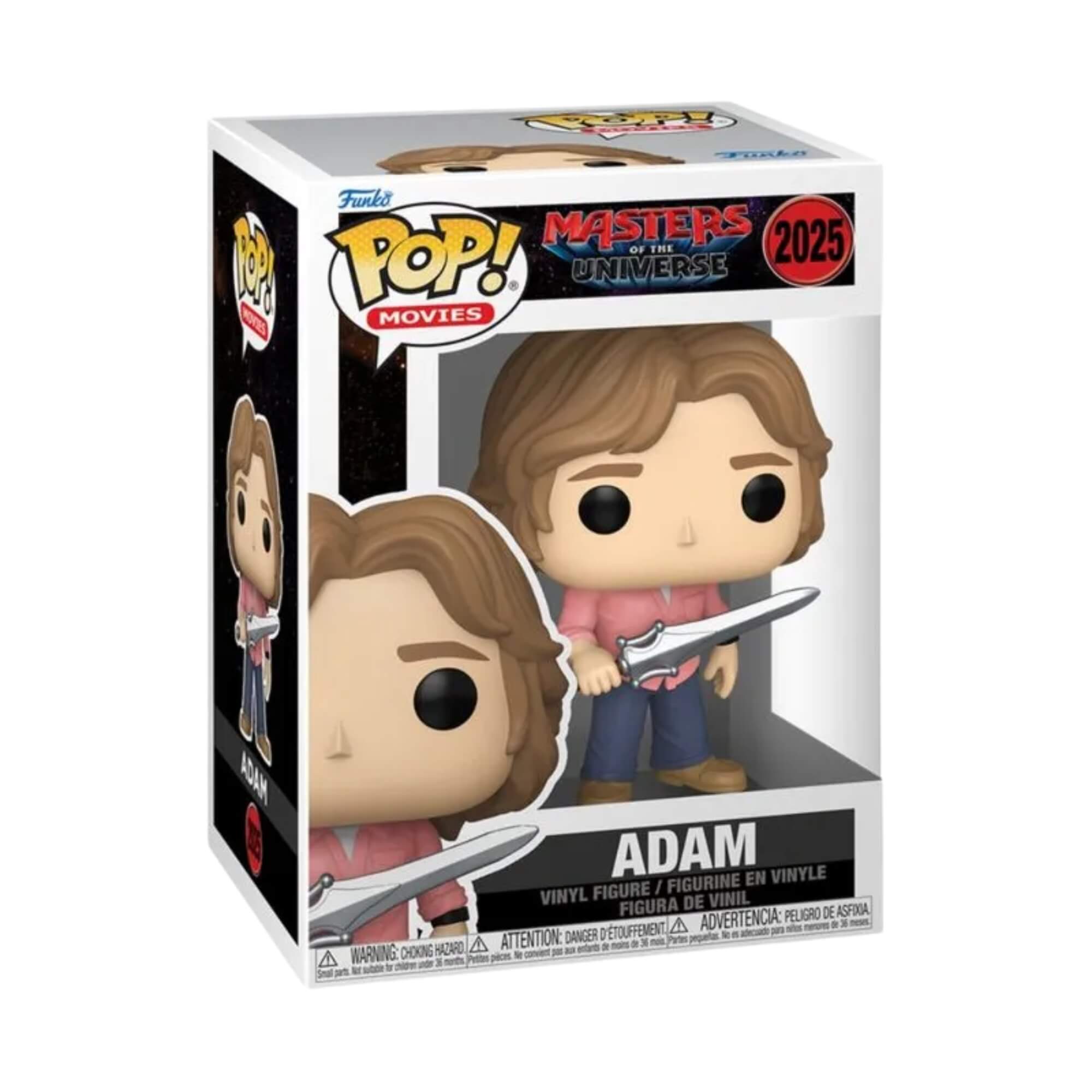 Boneco Funko Pop Mestres Do Universo Live Action Adam Colecionável Candide - 13001