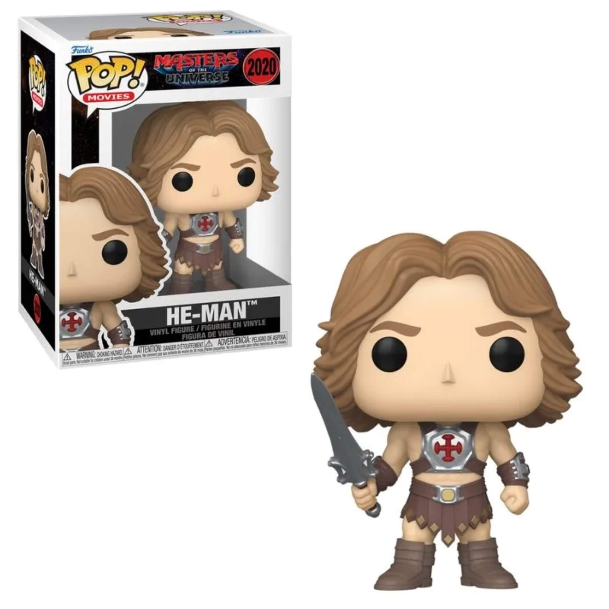 Boneco Funko Pop Mestres Do Universo Live Action He-Man Colecionável Candide - 12950