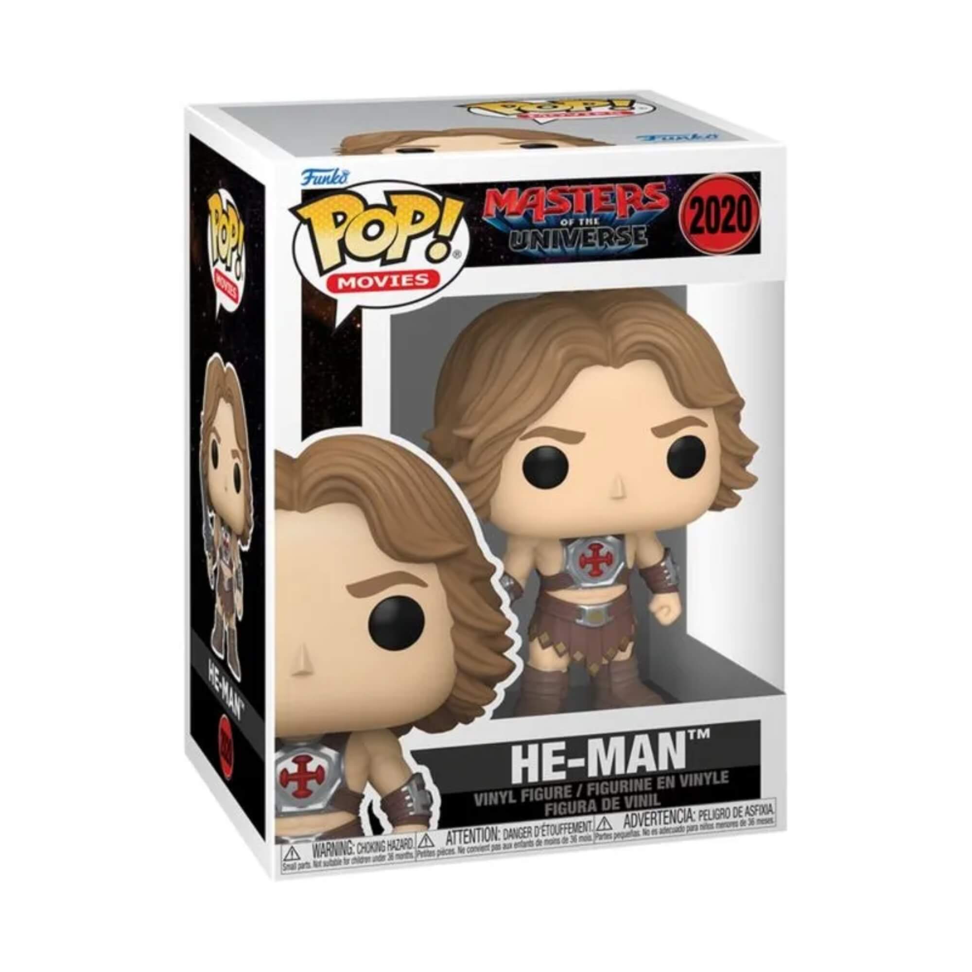 Boneco Funko Pop Mestres Do Universo Live Action He-Man Colecionável Candide - 12950