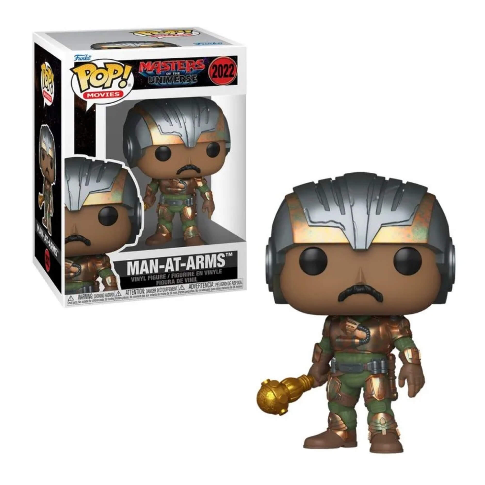 Boneco Colecionável Funko Pop! Mestres do Universo Live Action - Mentor Candide - 12952