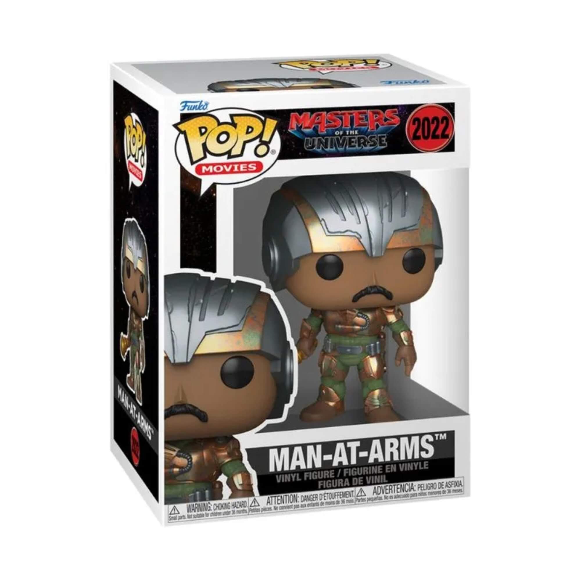 Boneco Colecionável Funko Pop! Mestres do Universo Live Action - Mentor Candide - 12952