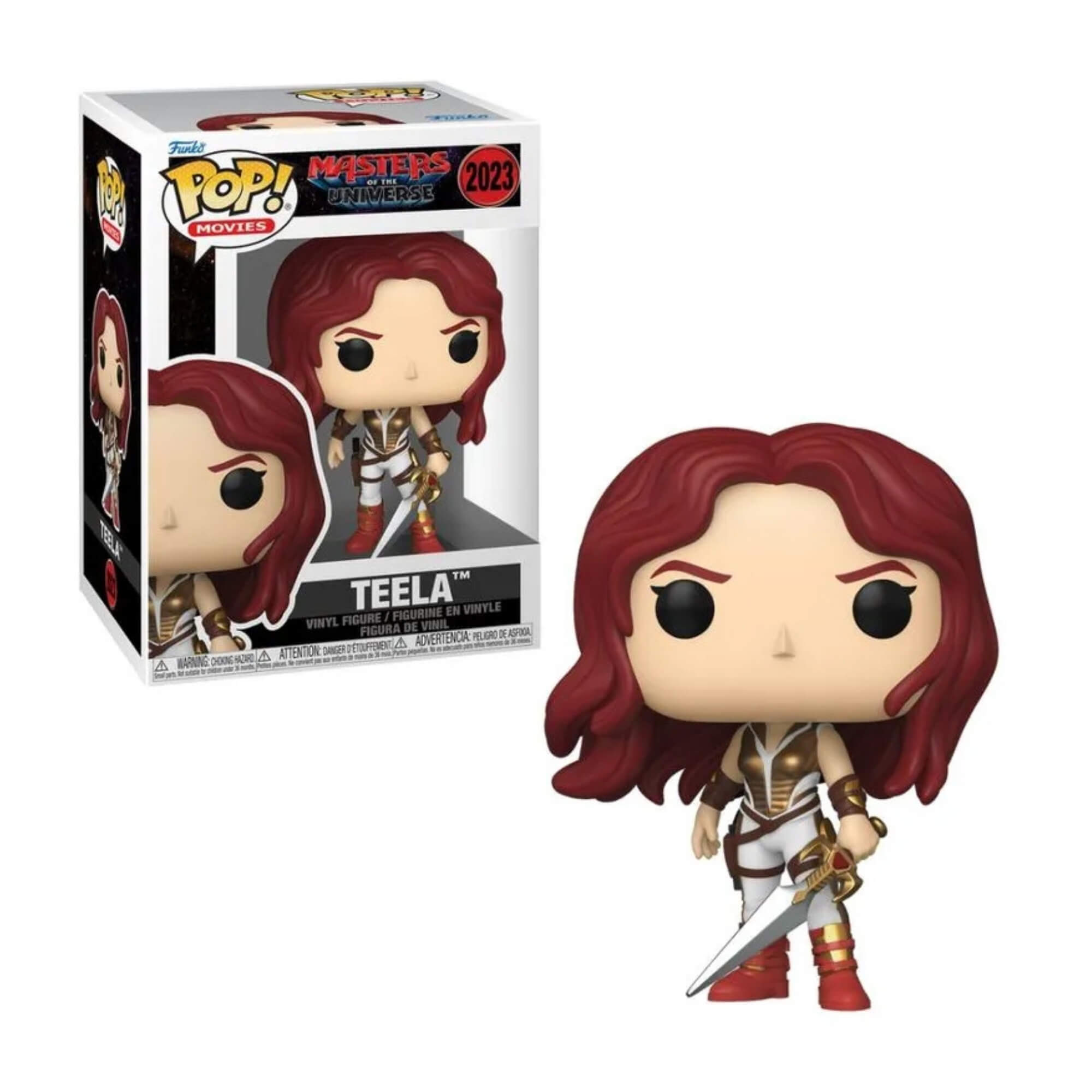 Boneco Colecionável Funko Pop! Mestres do Universo Live Action - Teela Candide - 12991