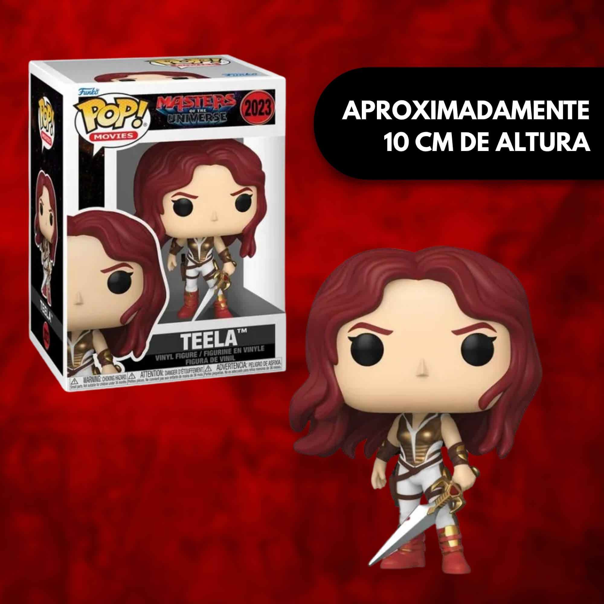 Boneco Colecionável Funko Pop! Mestres do Universo Live Action - Teela Candide - 12991