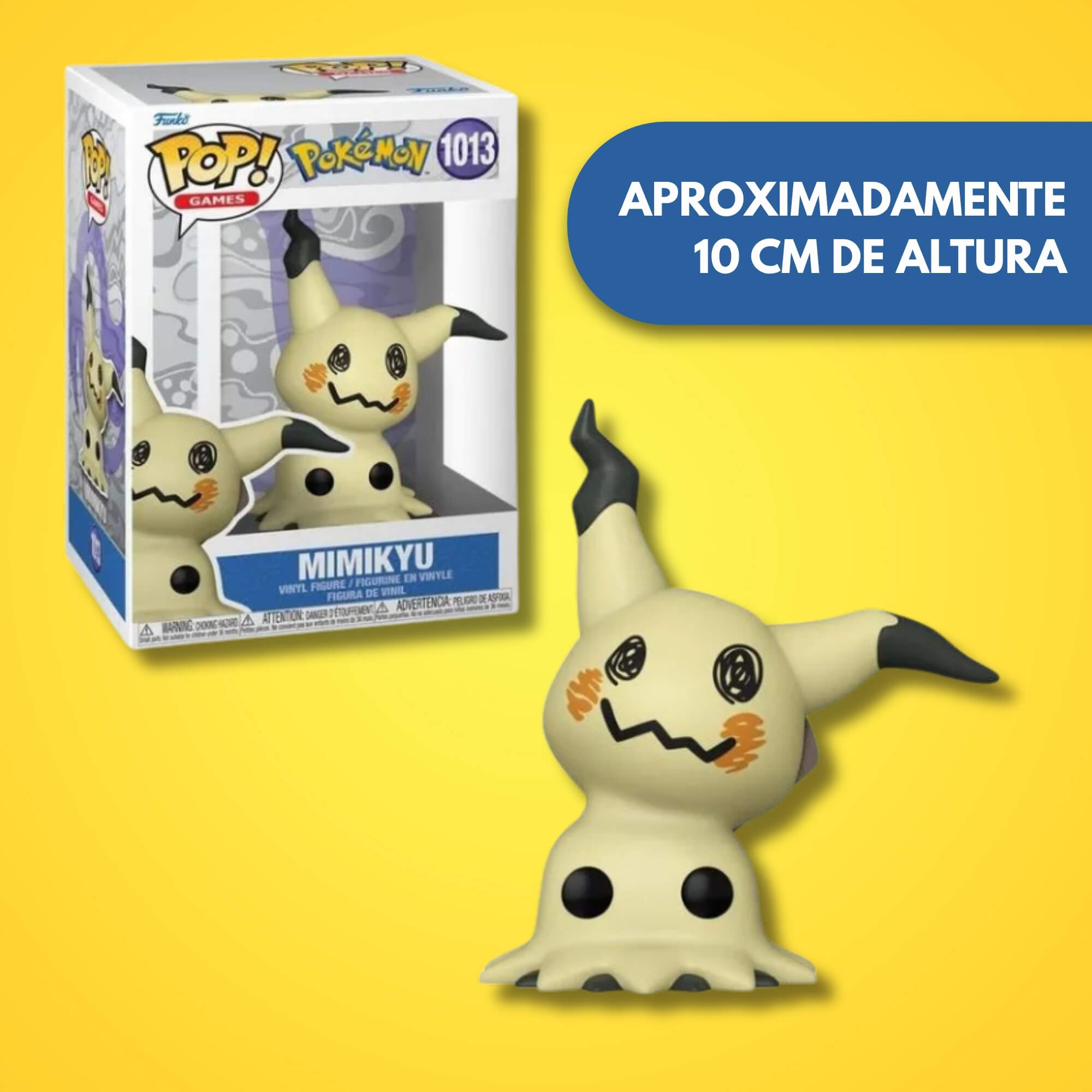 Boneco Colecionável Funko Pop! Pokemon - Mimikyu Candide - 11866