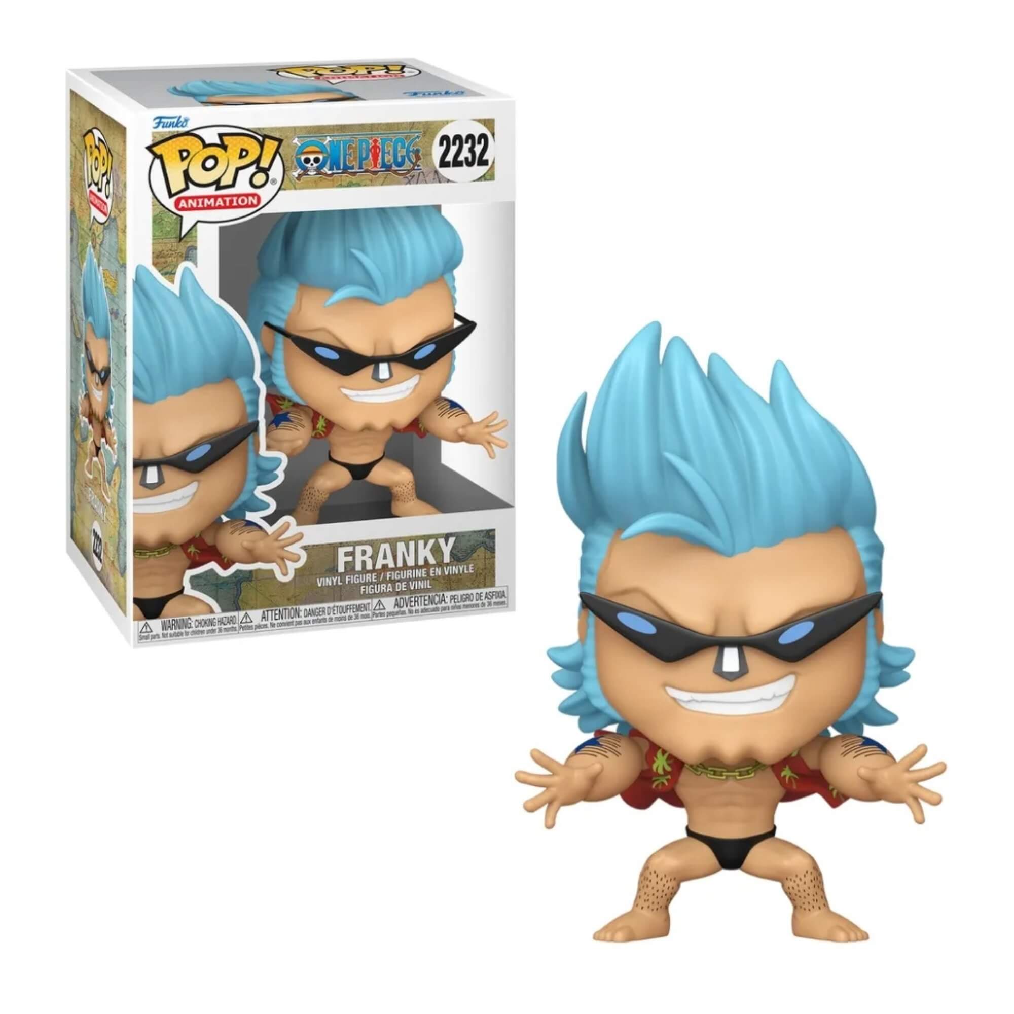 Boneco Colecionável Funko Pop! One Piece - Franky Candide - 12873