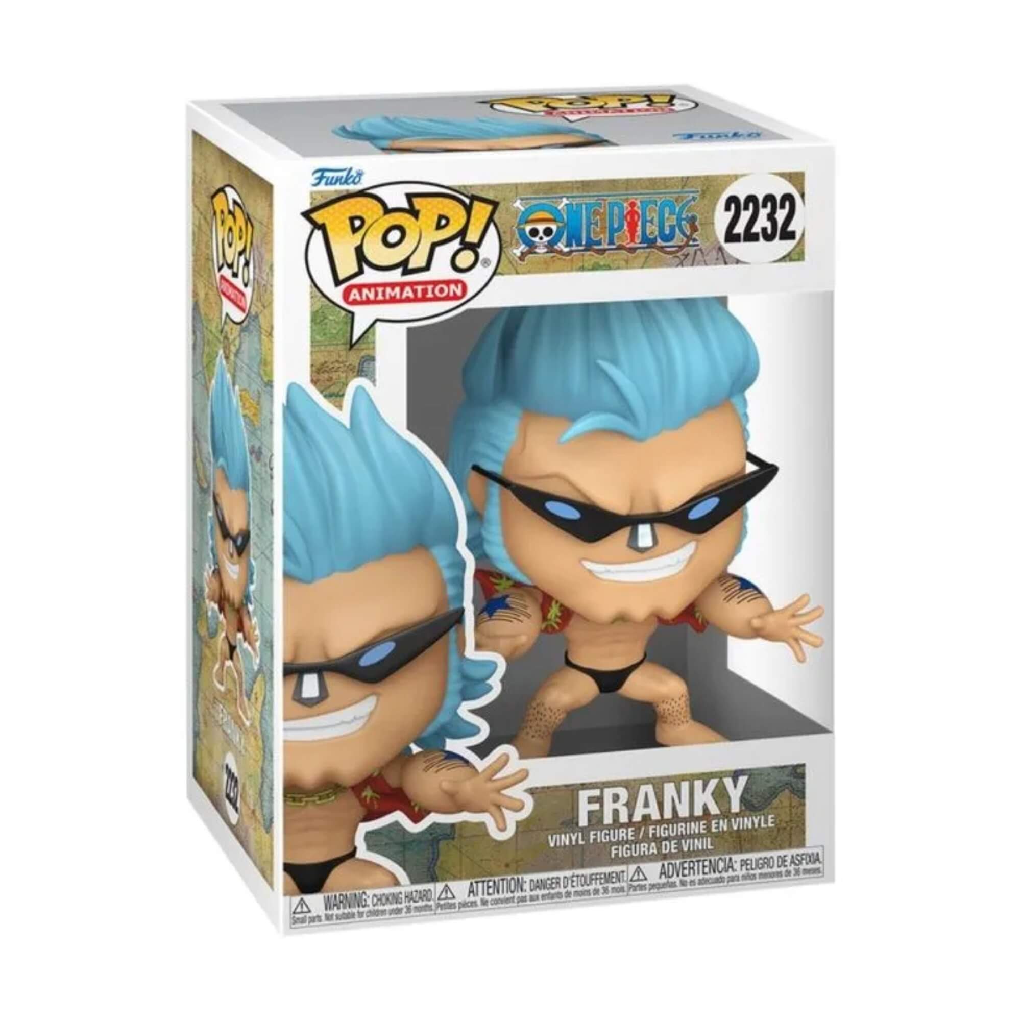 Boneco Colecionável Funko Pop! One Piece - Franky Candide - 12873
