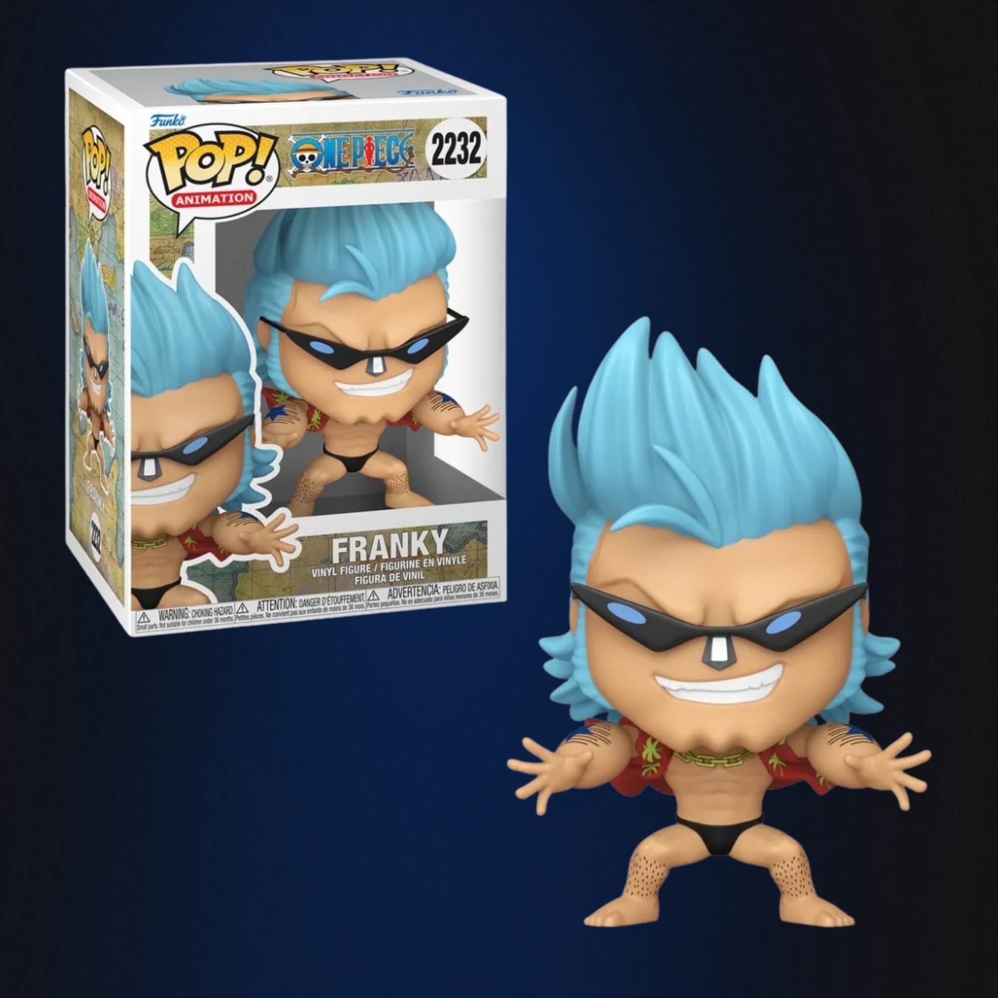 Boneco Colecionável Funko Pop! One Piece - Franky Candide - 12873