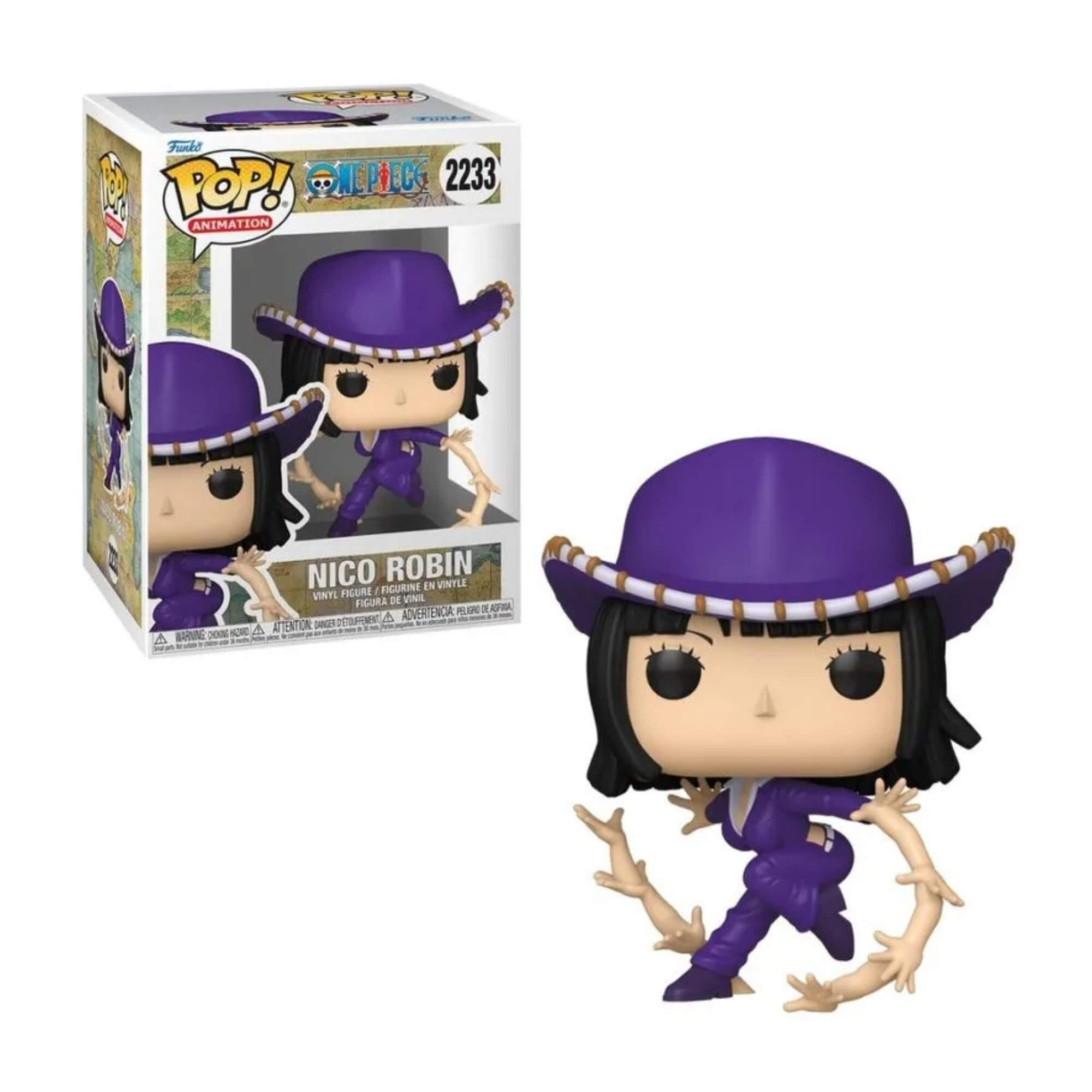 Boneco Colecionável Funko Pop! One Piece - Robin (Hana Hana no Mi) Candide - 12874