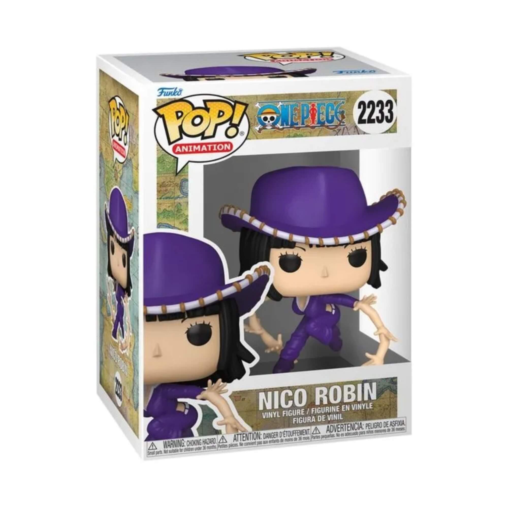Boneco Colecionável Funko Pop! One Piece - Robin (Hana Hana no Mi) Candide - 12874