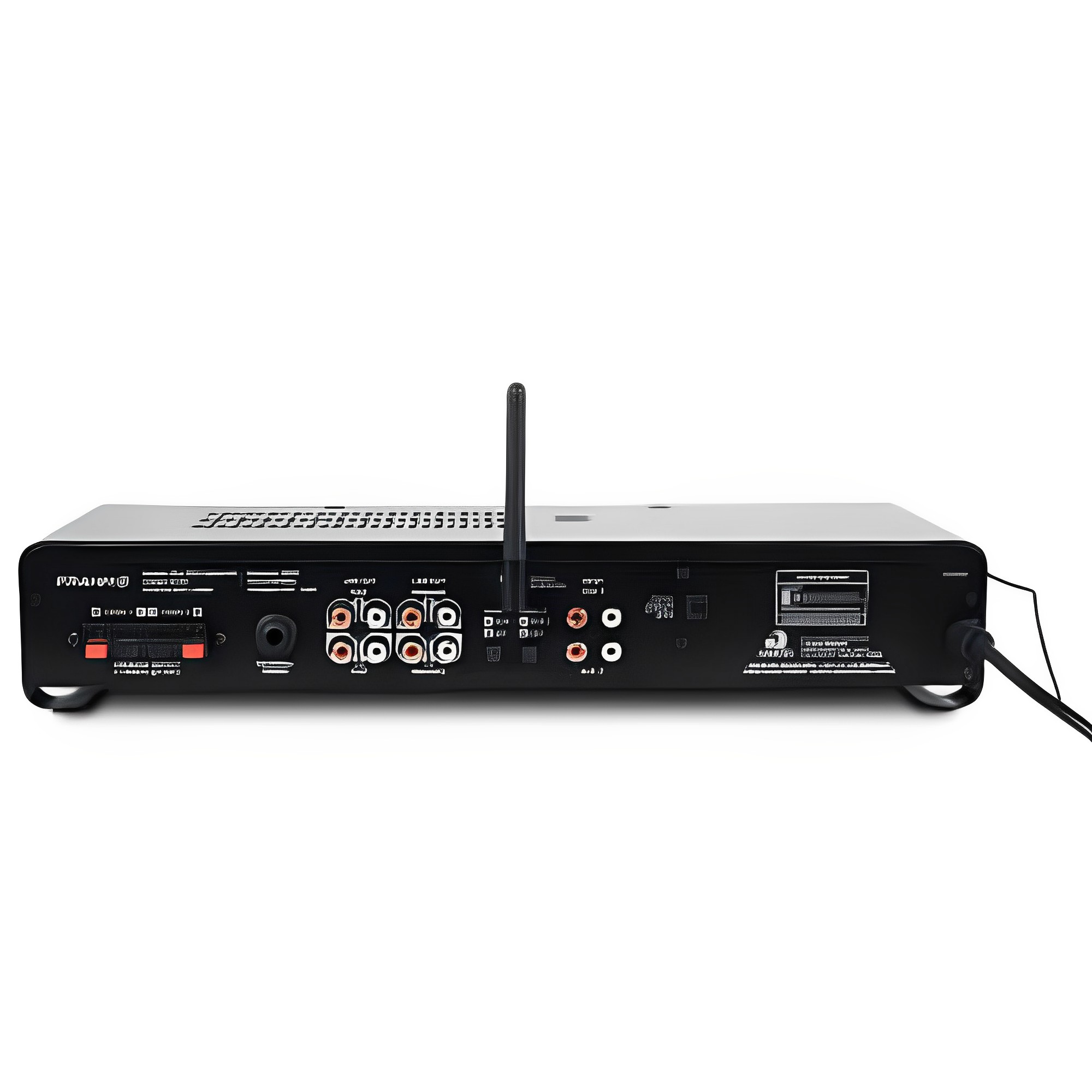 COMP Kit Som Ambiente Frahm Amplificador SLIM 2700 + 4 Arandelas + Subwoofer RD SW10 G2 150W