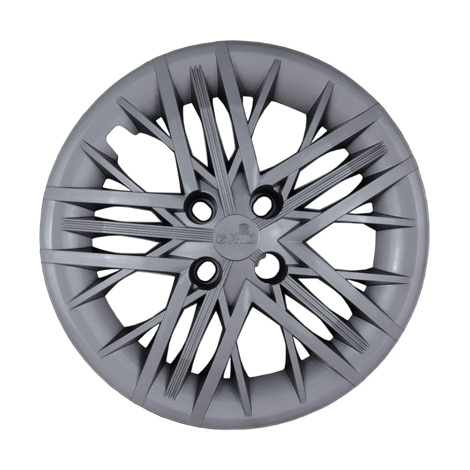 Calota Aro 15" cor Grafite Modelo Cronos 2025/2026 Jogo c/ 4 Calotas Grid - 226CP-GFT-E