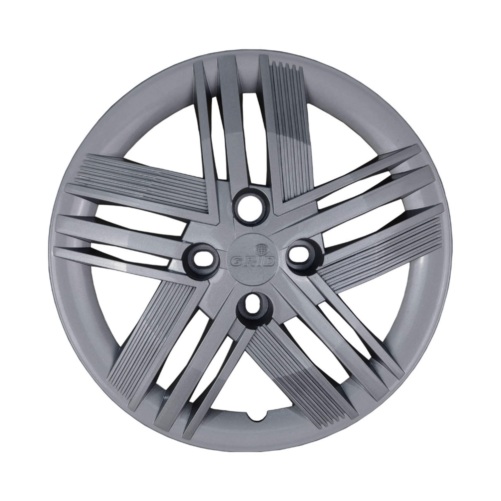 Calota Aro 14" Cor Grafite Modelo Mobi/Argo 2026 Jogo c/ 4 Calotas Grid - 232CB-GFT-E
