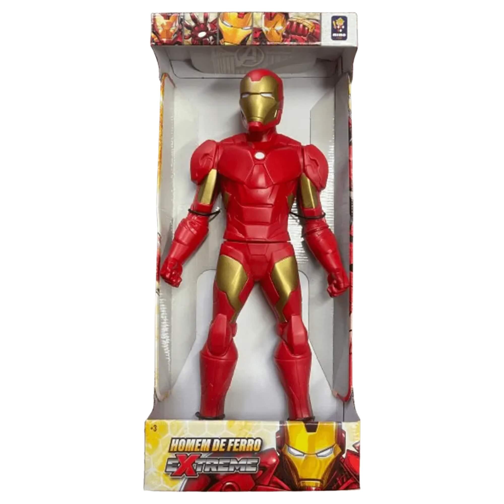 Boneco Homem de Ferro Extreme 45cm Articulado Mimo Toys - 1133