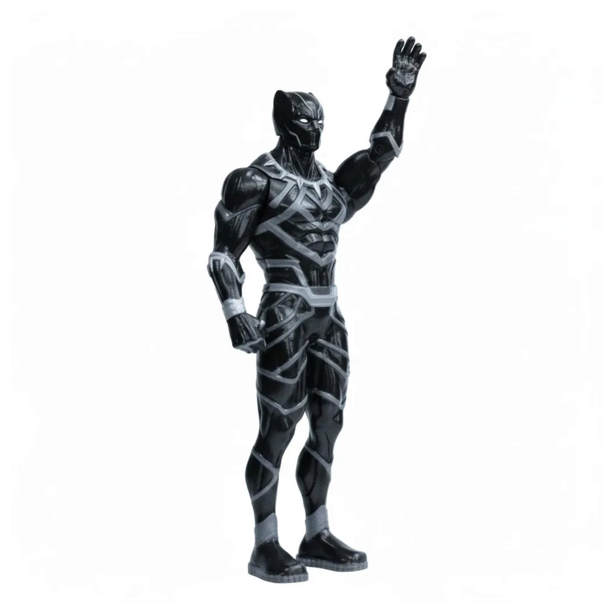 Boneco Figura de Ação Pantera Negra Extreme Marvel 45cm Mimo Toys - 1134