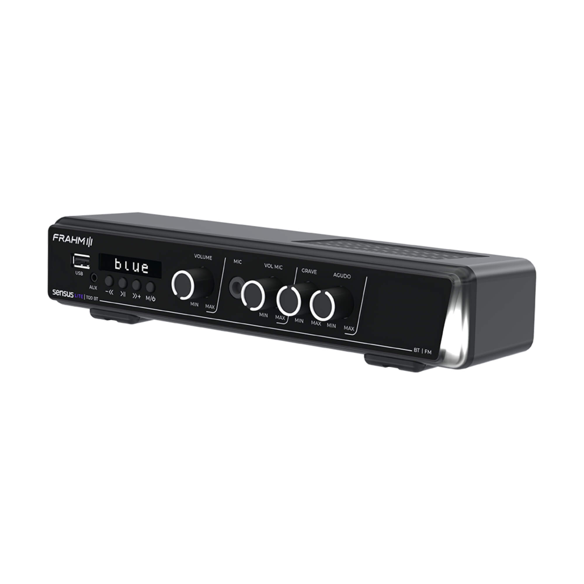 Amplificador Sensus Lite 1120 BT 120W Bluetooth USB FM Bivolt Frahm - 32786
