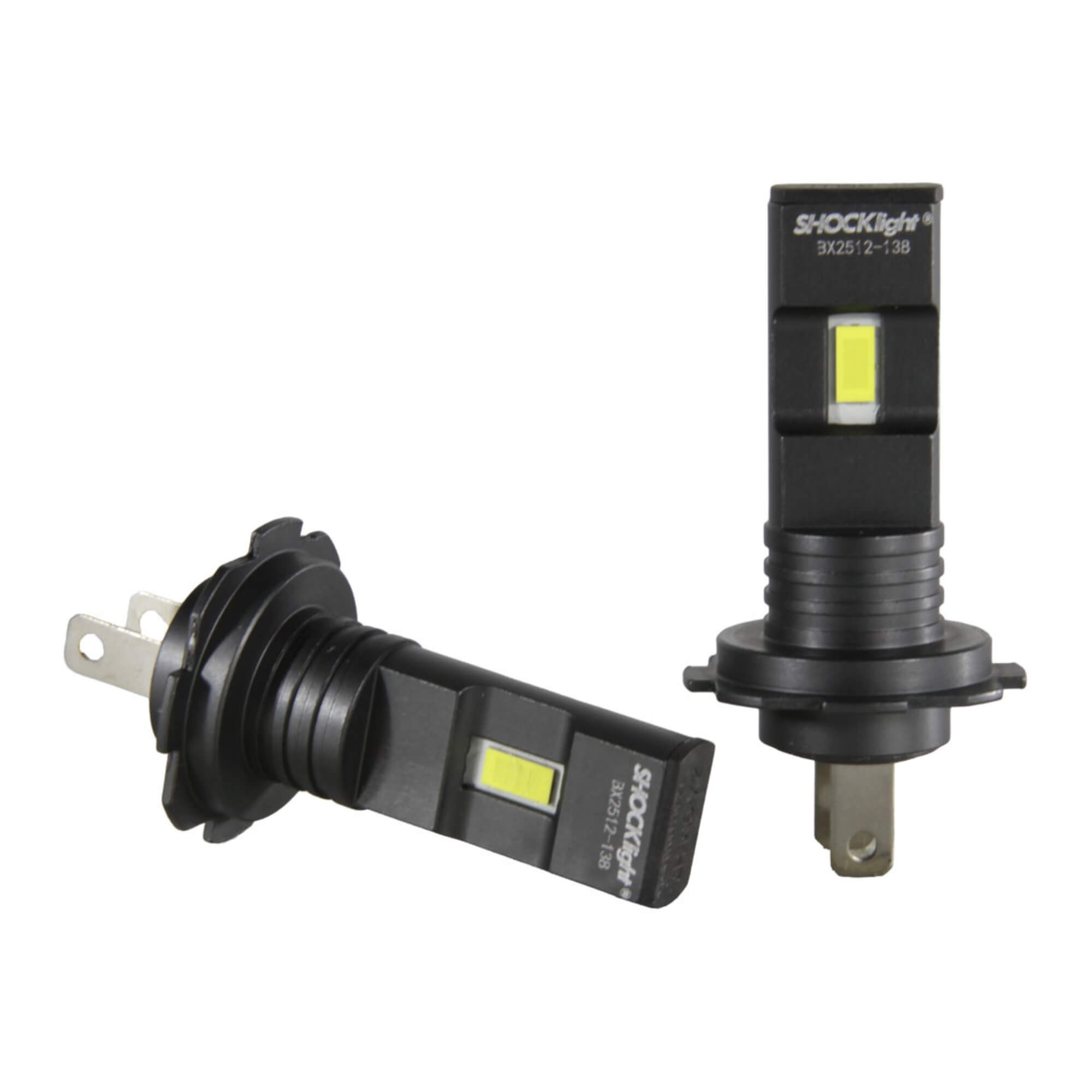 Par de Lâmpadas Led S14 Ultra Nano H7 6000K 5000 Lumens 12V Shocklight - SLL-140007U