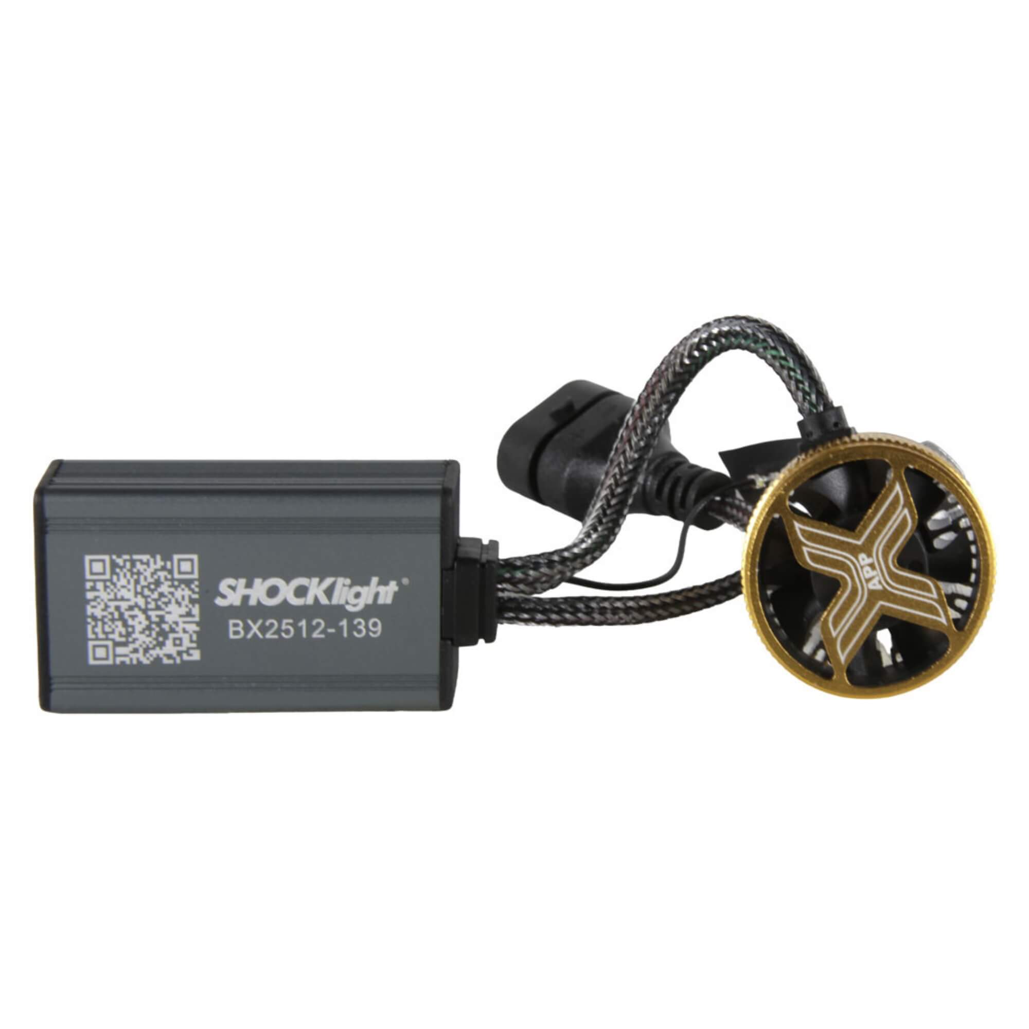 Par de Lâmpadas Ultraled A.I. HB3/9005 3000K~8000K 5000LM 12V Shocklight - SLL-HB3-AI