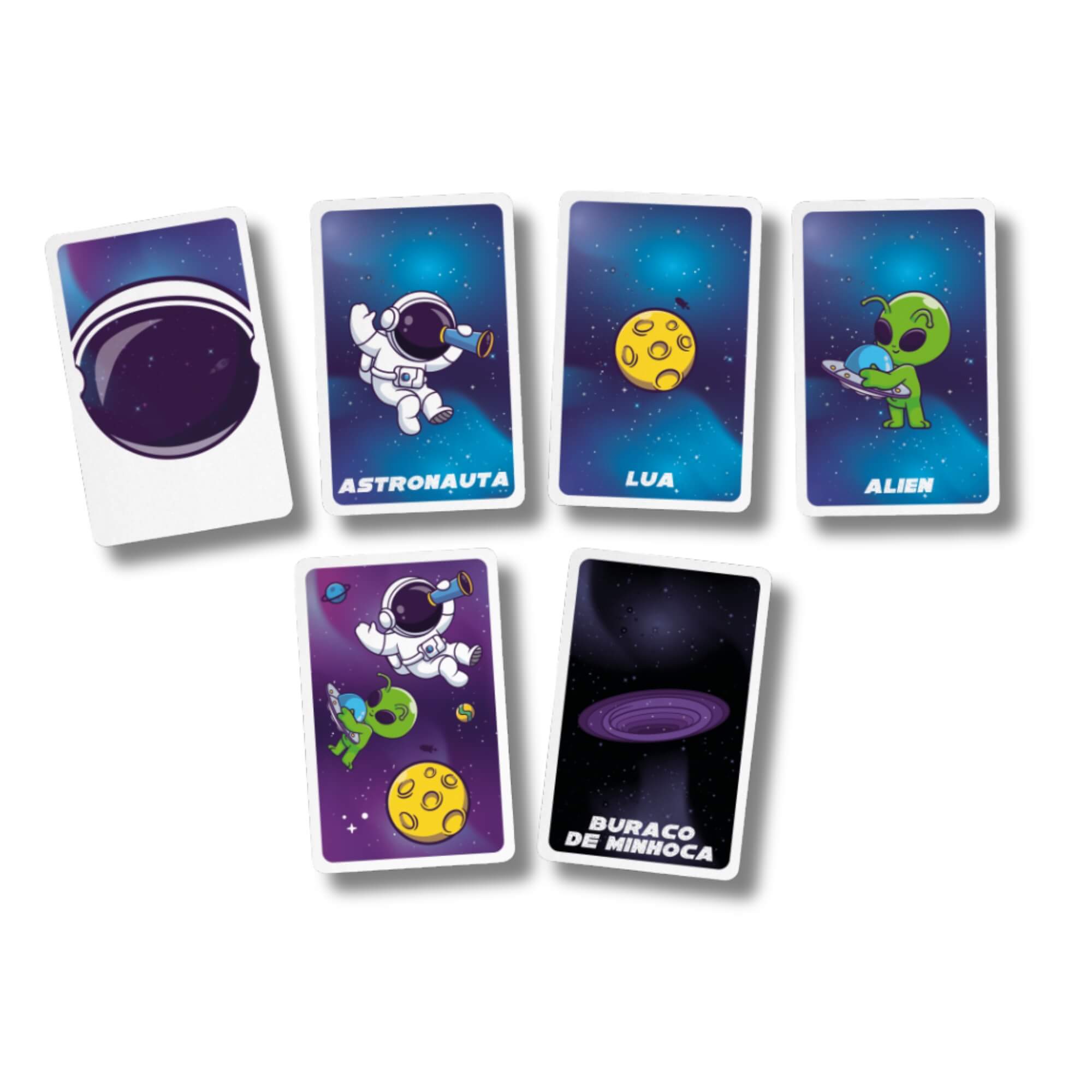 Jogo Eu Vi! Astronauta c/ 55 cartas Copag - 37489