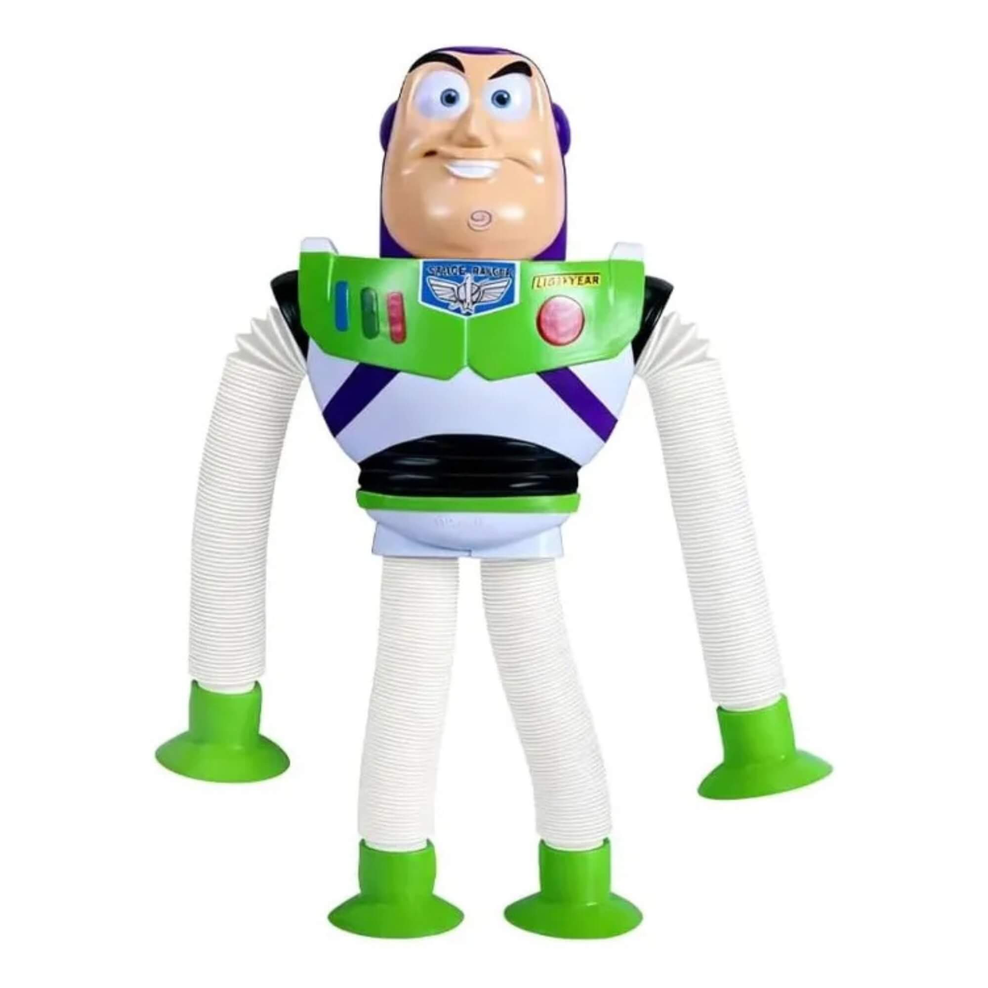Boneco Fléxivel Alonga e Estica Disney Toy Story 5 Buzz Lightyear 39Cm Toyng - 060136