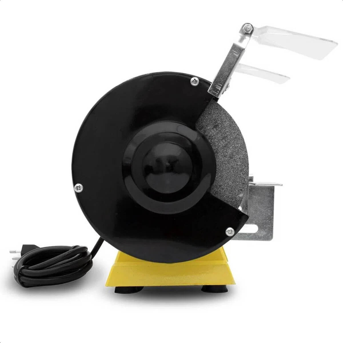 Moto Esmeril de Bancada Bivolt Hammer 360W 6Pol Base de Apoio Tampas de Segurança Interruptor de Acionamento GYME3600